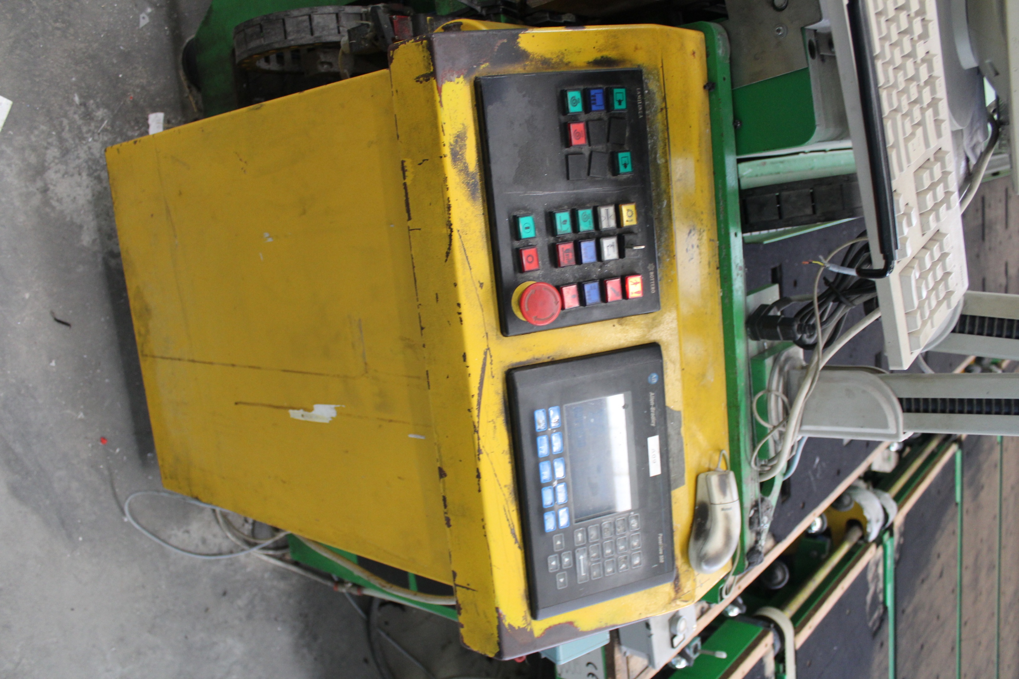 Bottero Type 734 AVL Laminated Glass Cutting Table