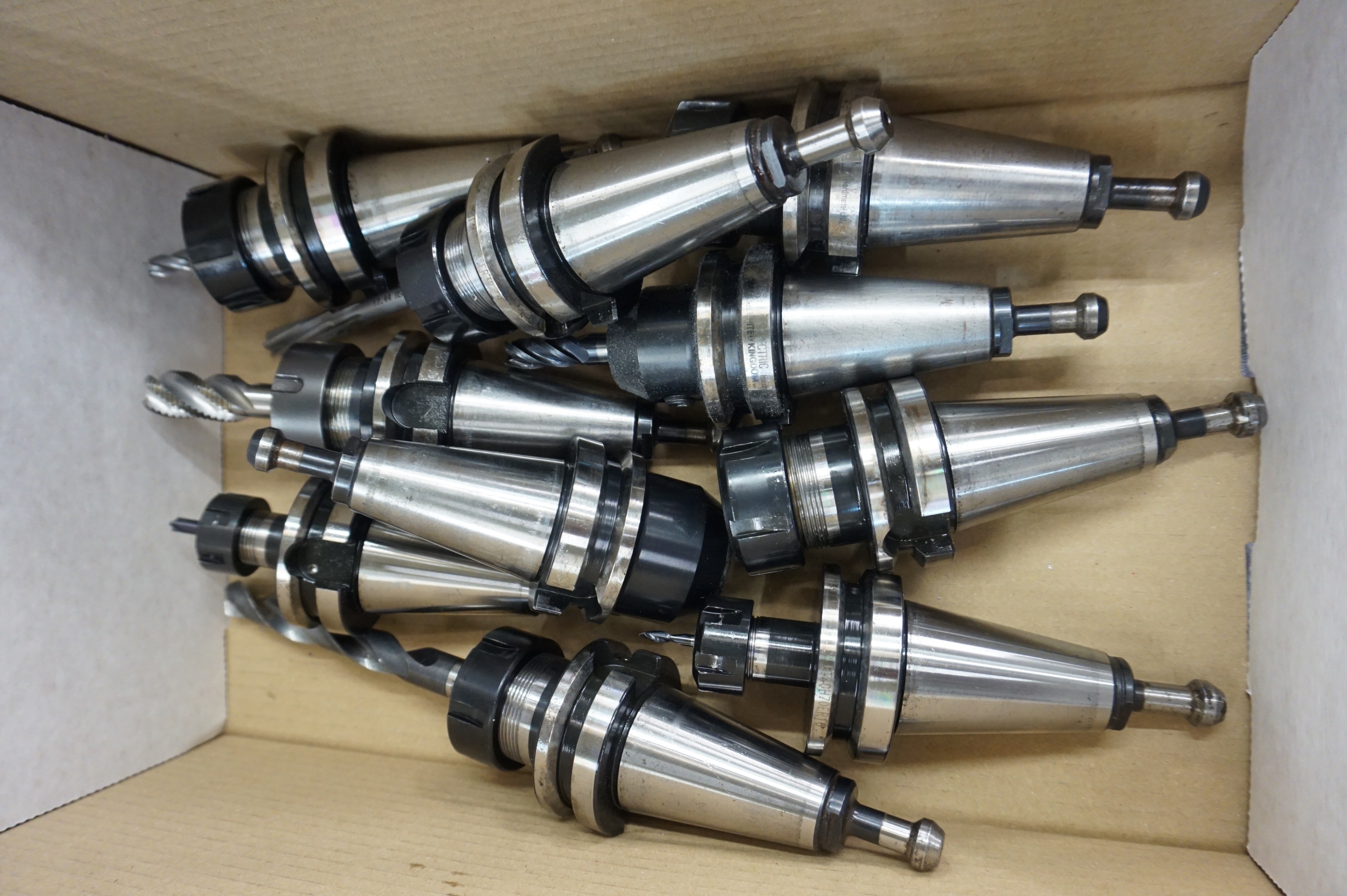 Box of BT40 Tooling