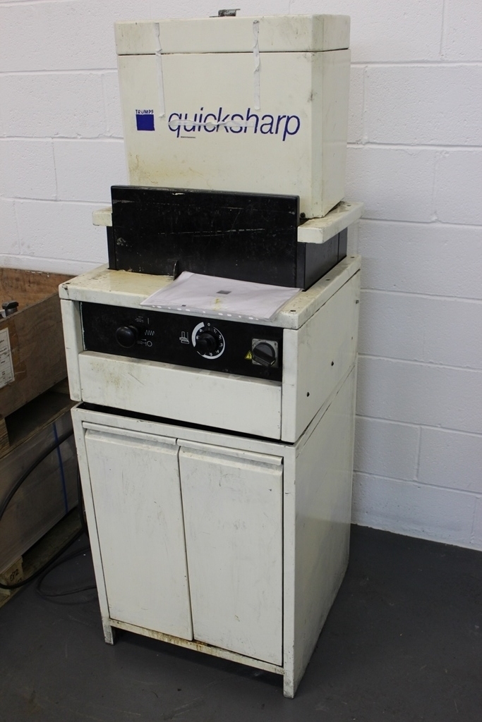 Trumpf Quicksharp 6840-H3 Punch Tool Grinder