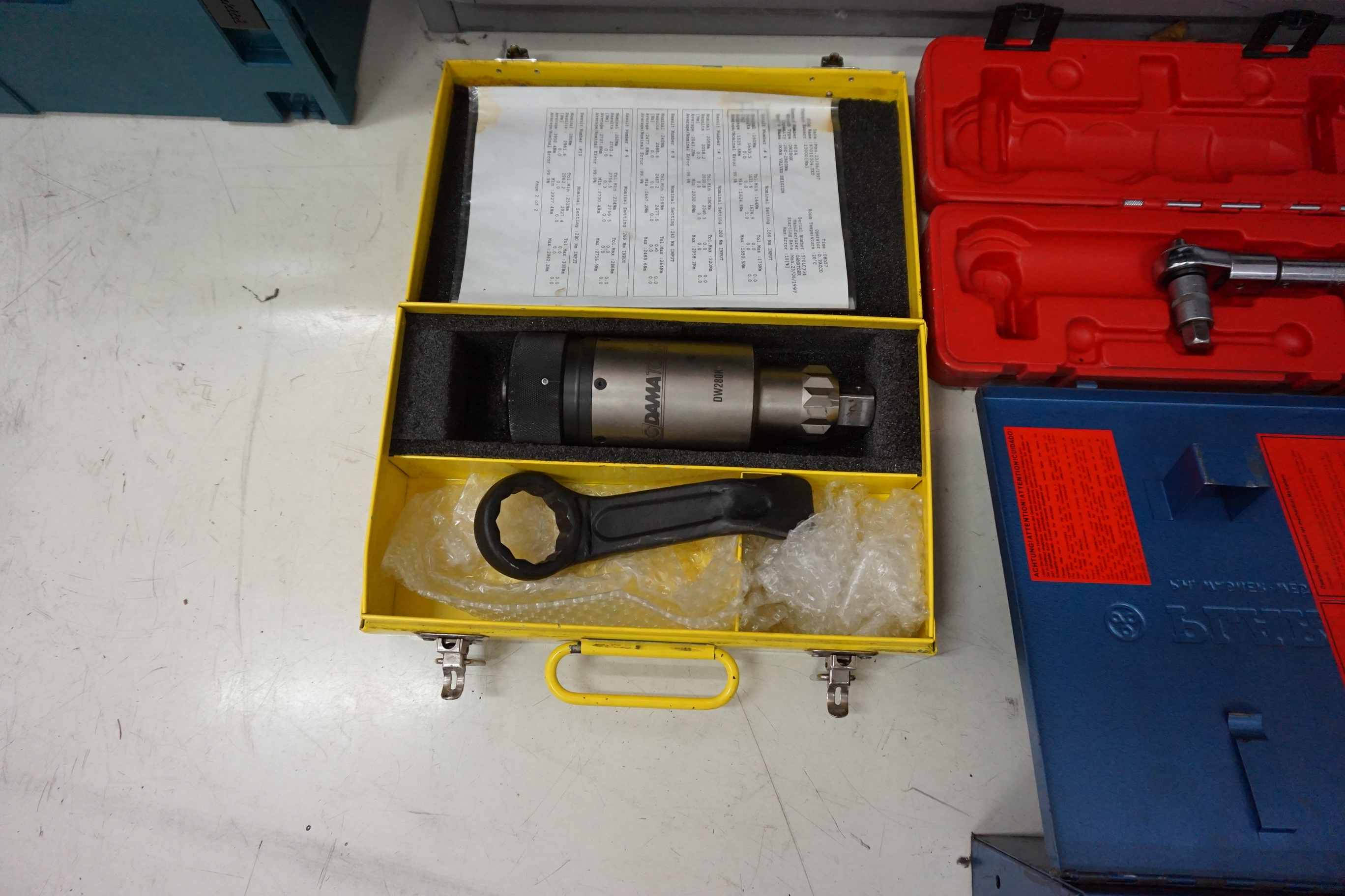 Torque Wrench, Plarad Power Wrenches, Damatork DW280K Power Wrench