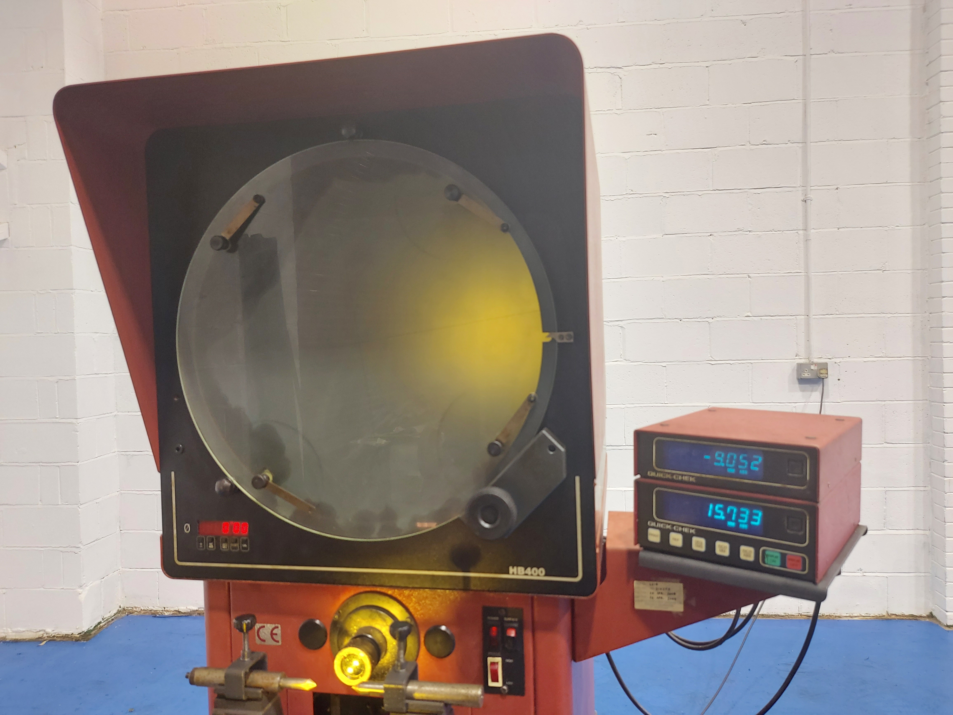 Shadowgraph Optical Comparator Starrett Sigma HB400 Optical Comparator/Shadowgraph