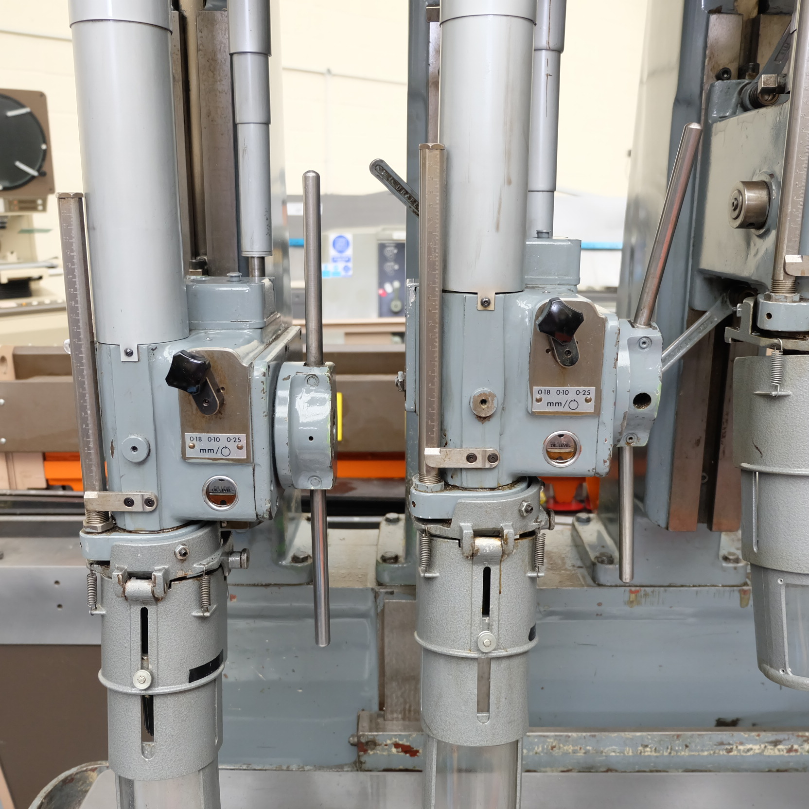 Pollard Model 150A/6 Six Spindle In Line Drilling Machine