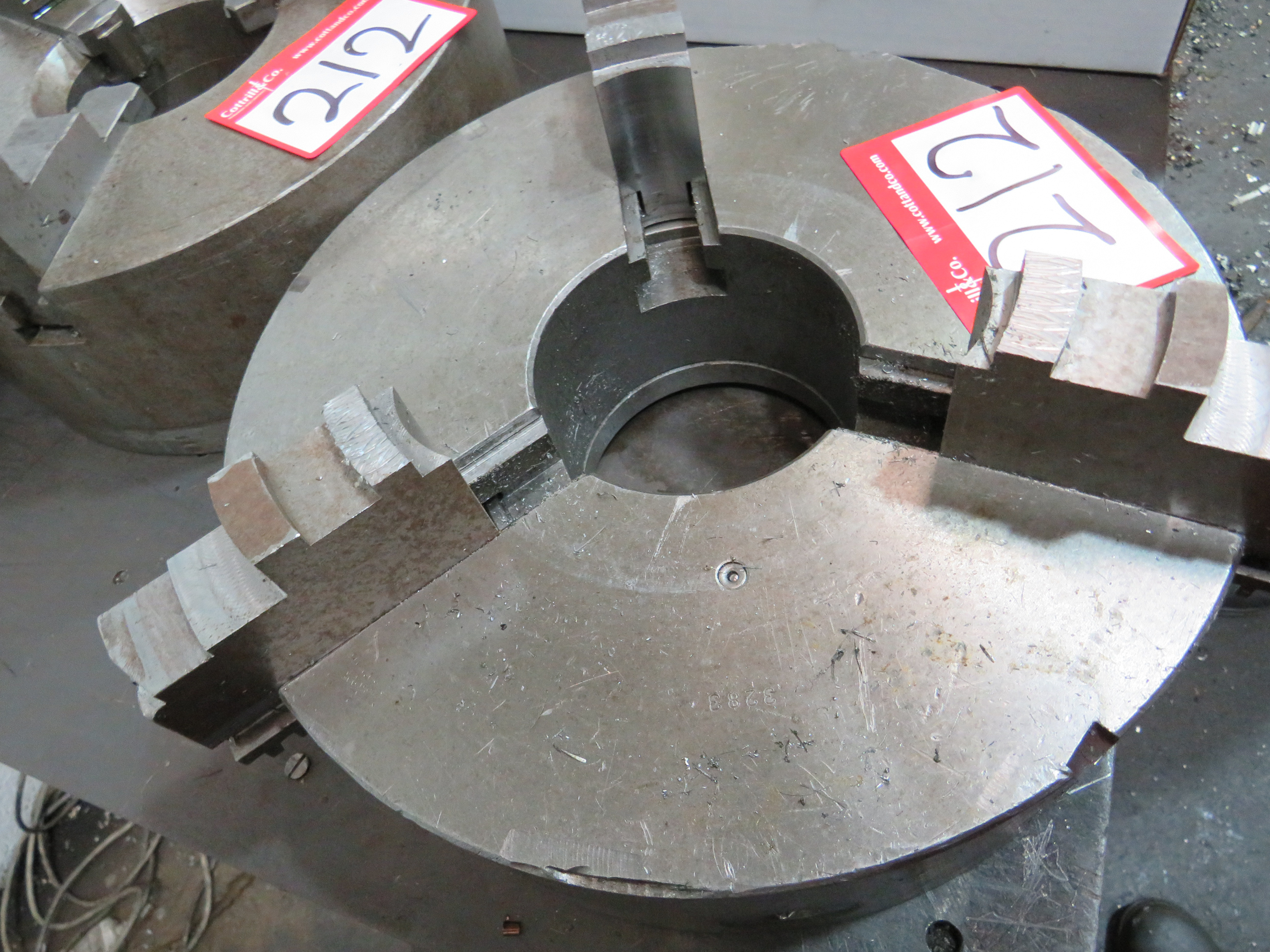 (1) 4Jaw Chuck & (3) 3Jaw Chucks