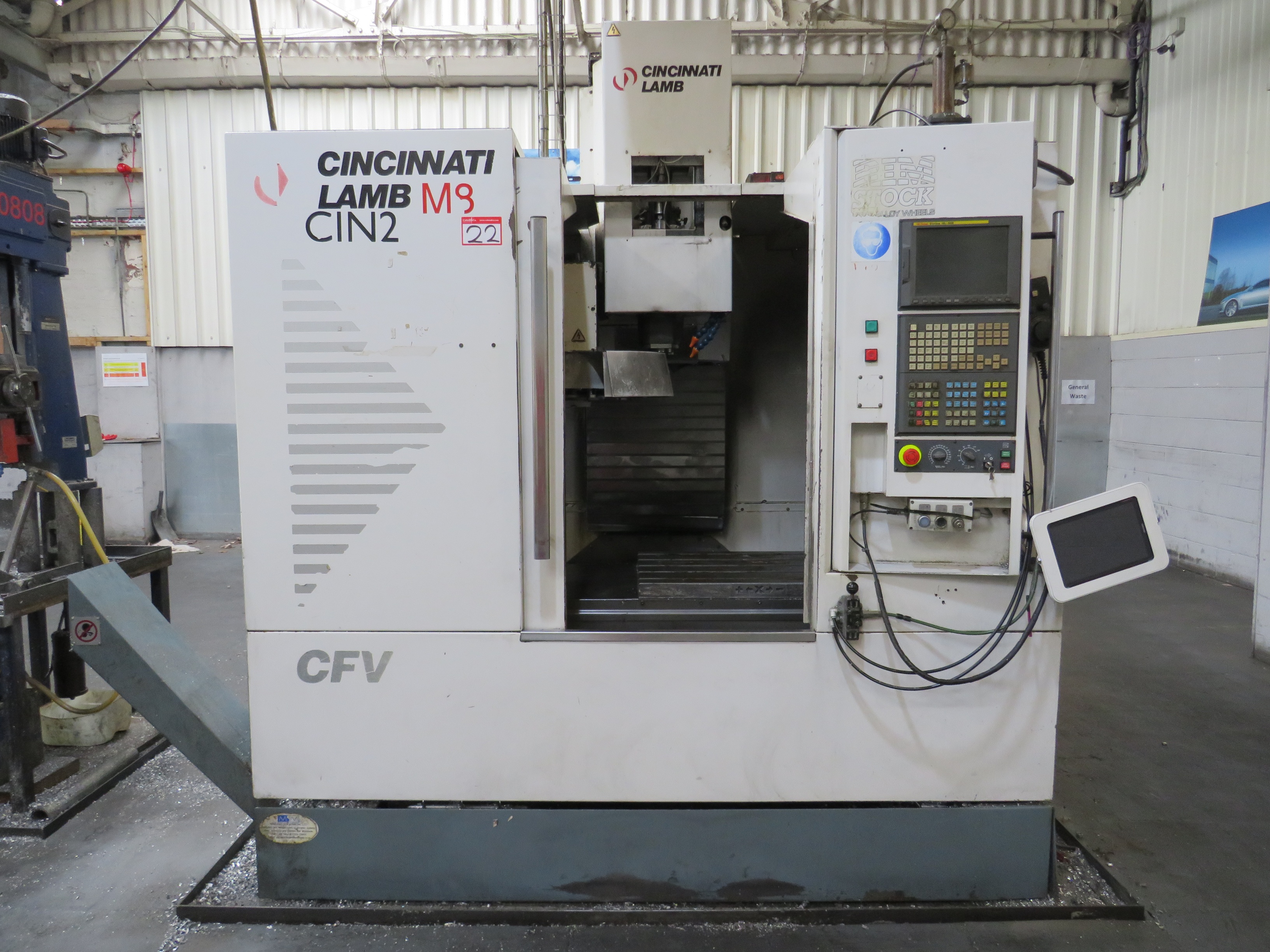 Cincinnati Lamb CFV 550 3 Axis CNC Machining Centre (2005)