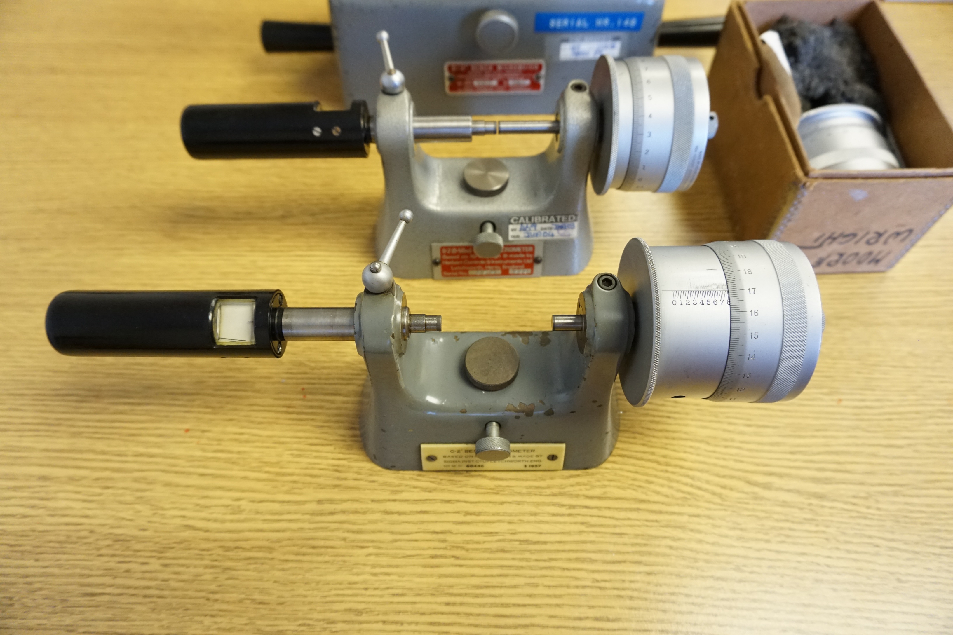 Qty of Bench Micrometers