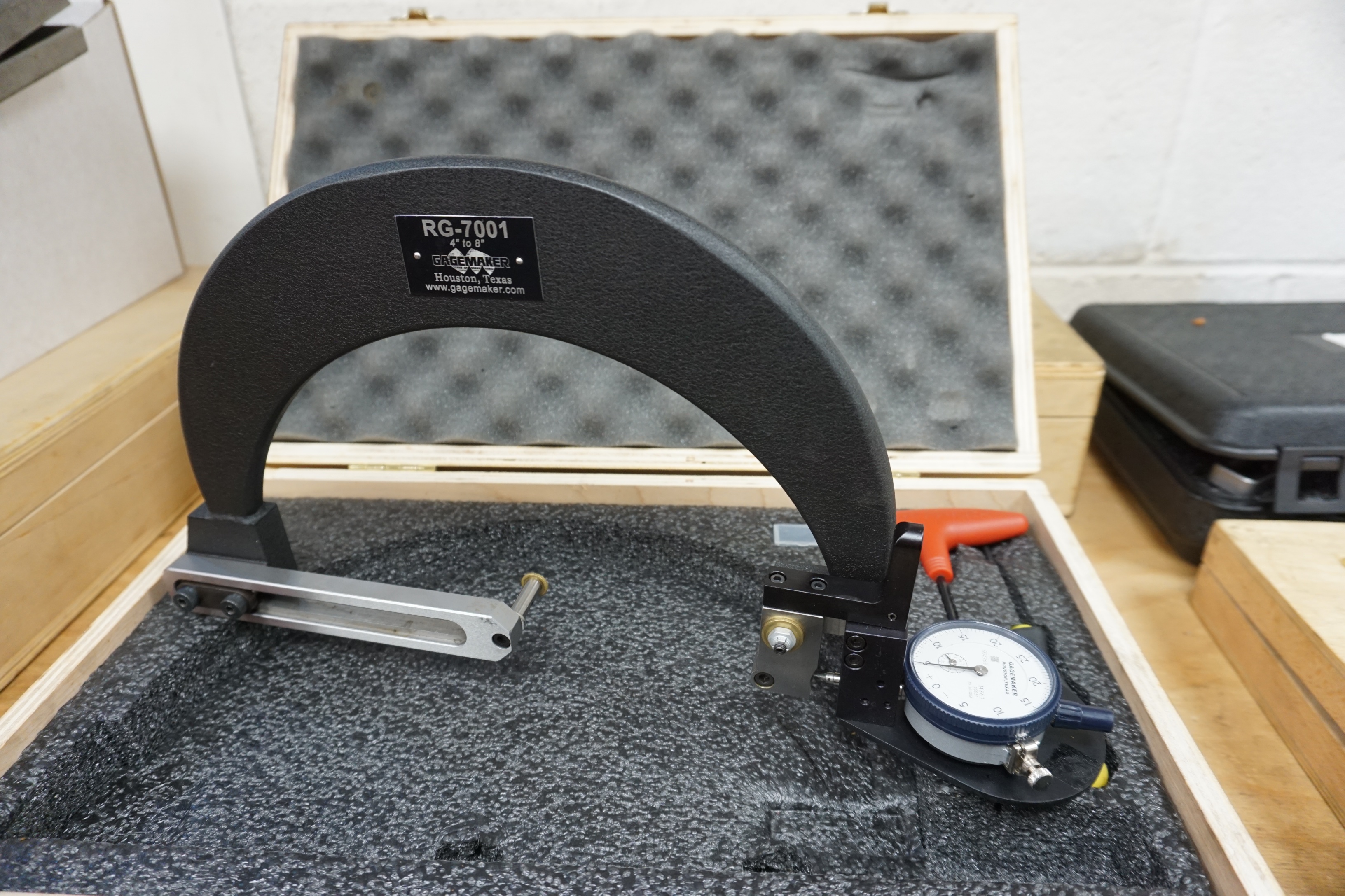 Gagemaker RG-7001 4" - 8" Thread Diameter Gauge