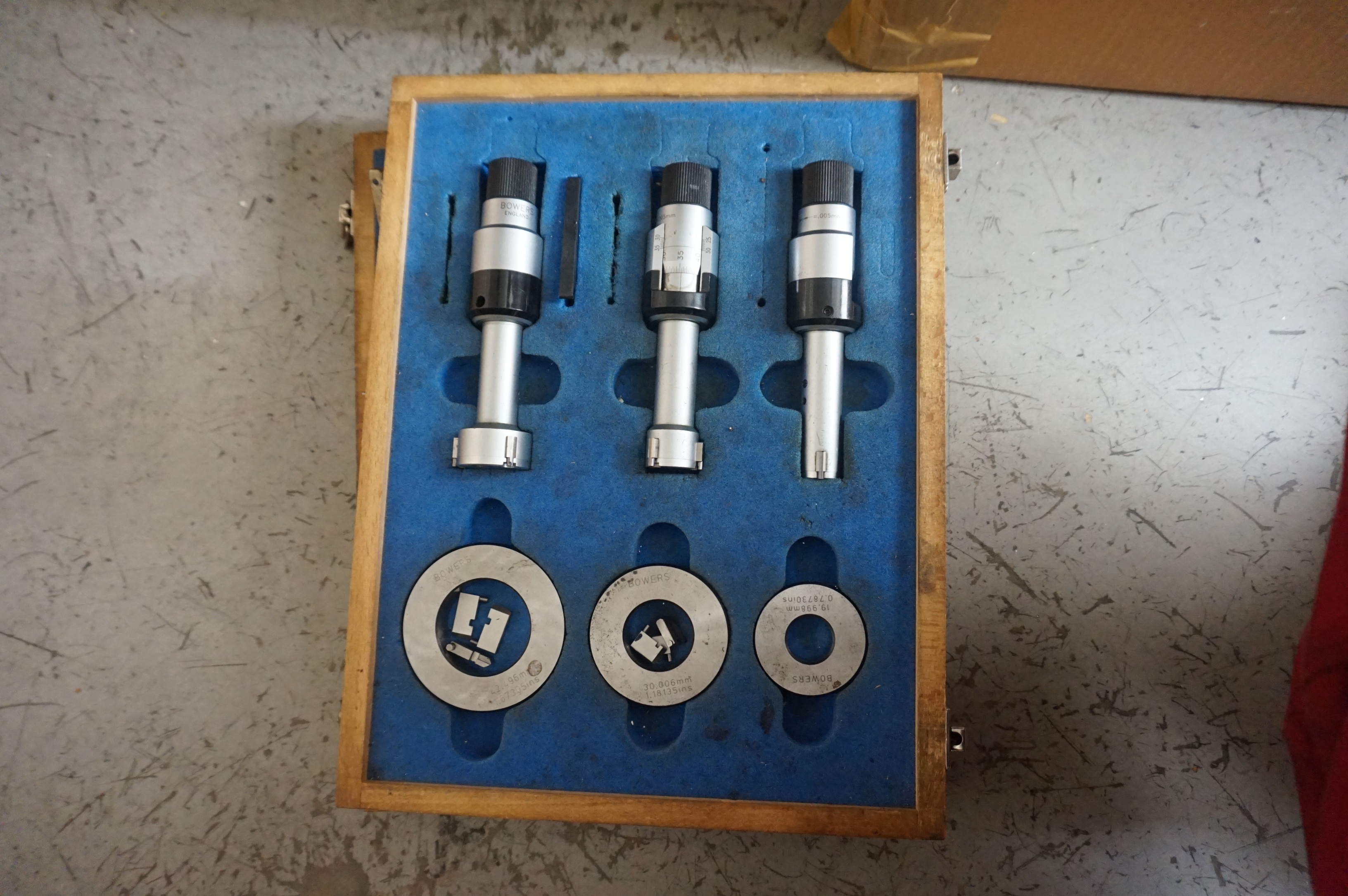 Set of Bore Gauges 20 50 mm