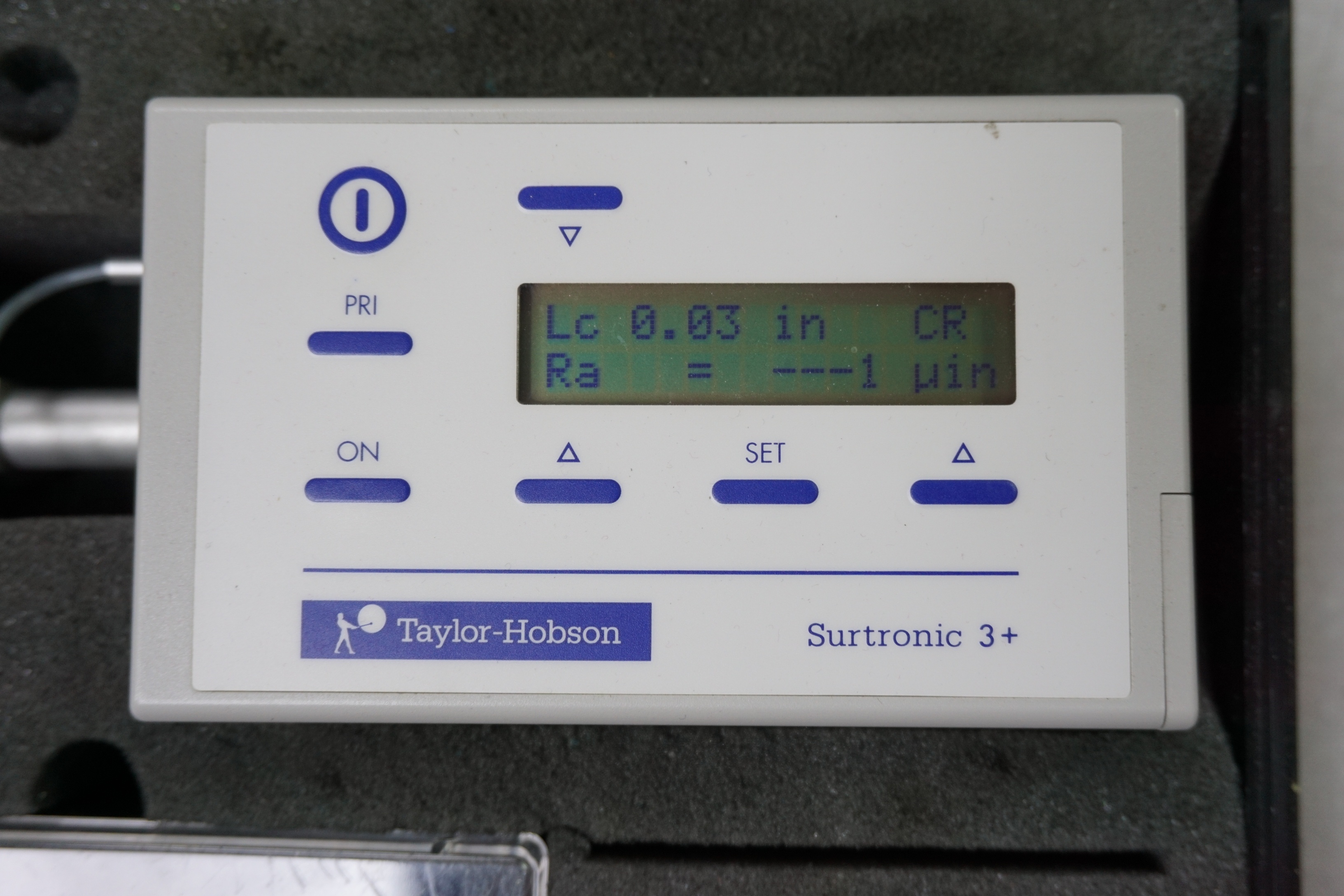 TaylorHobson Surtronic 3 and Surface Tester