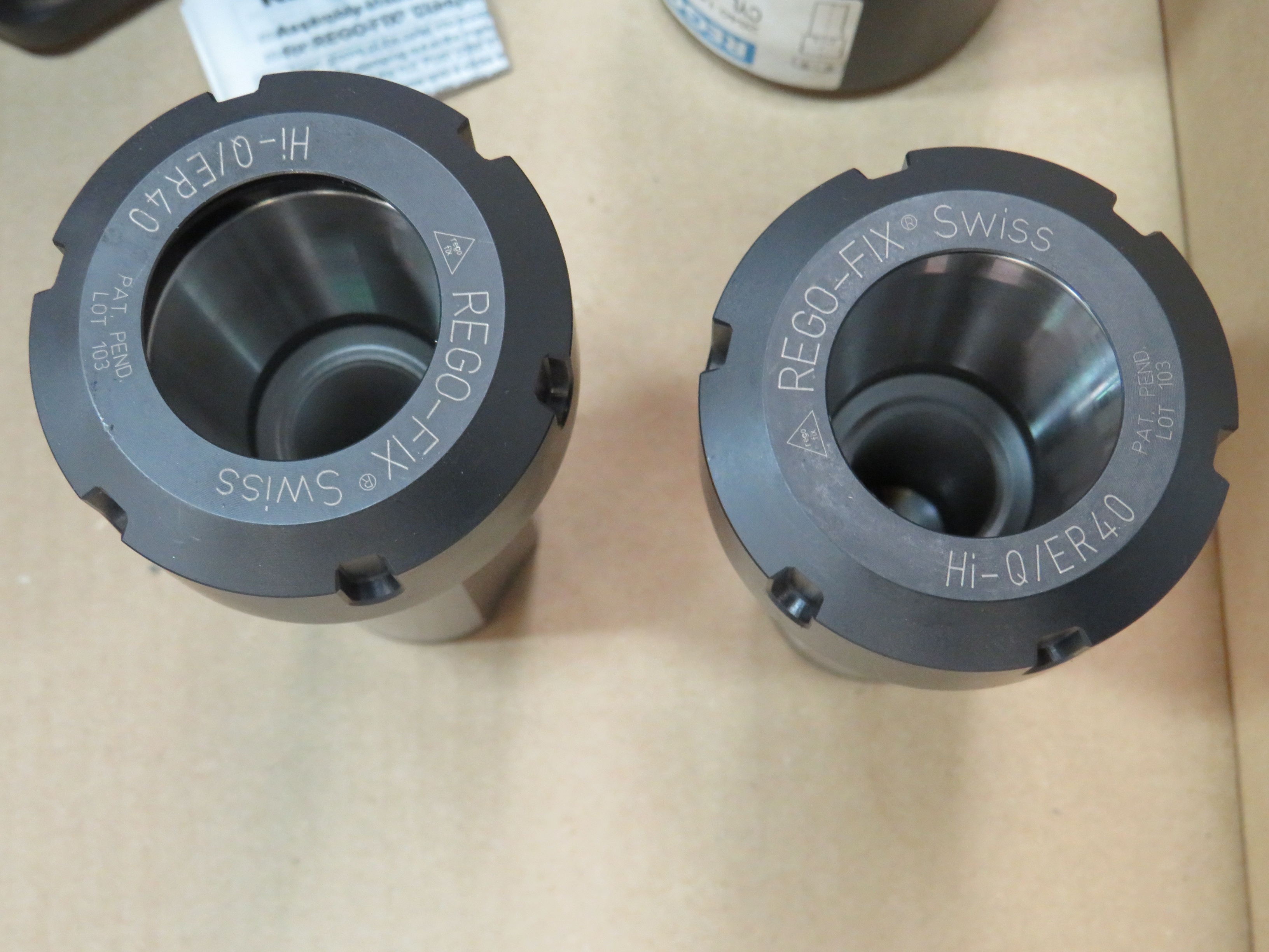 (2) x Collet Tool Holders
