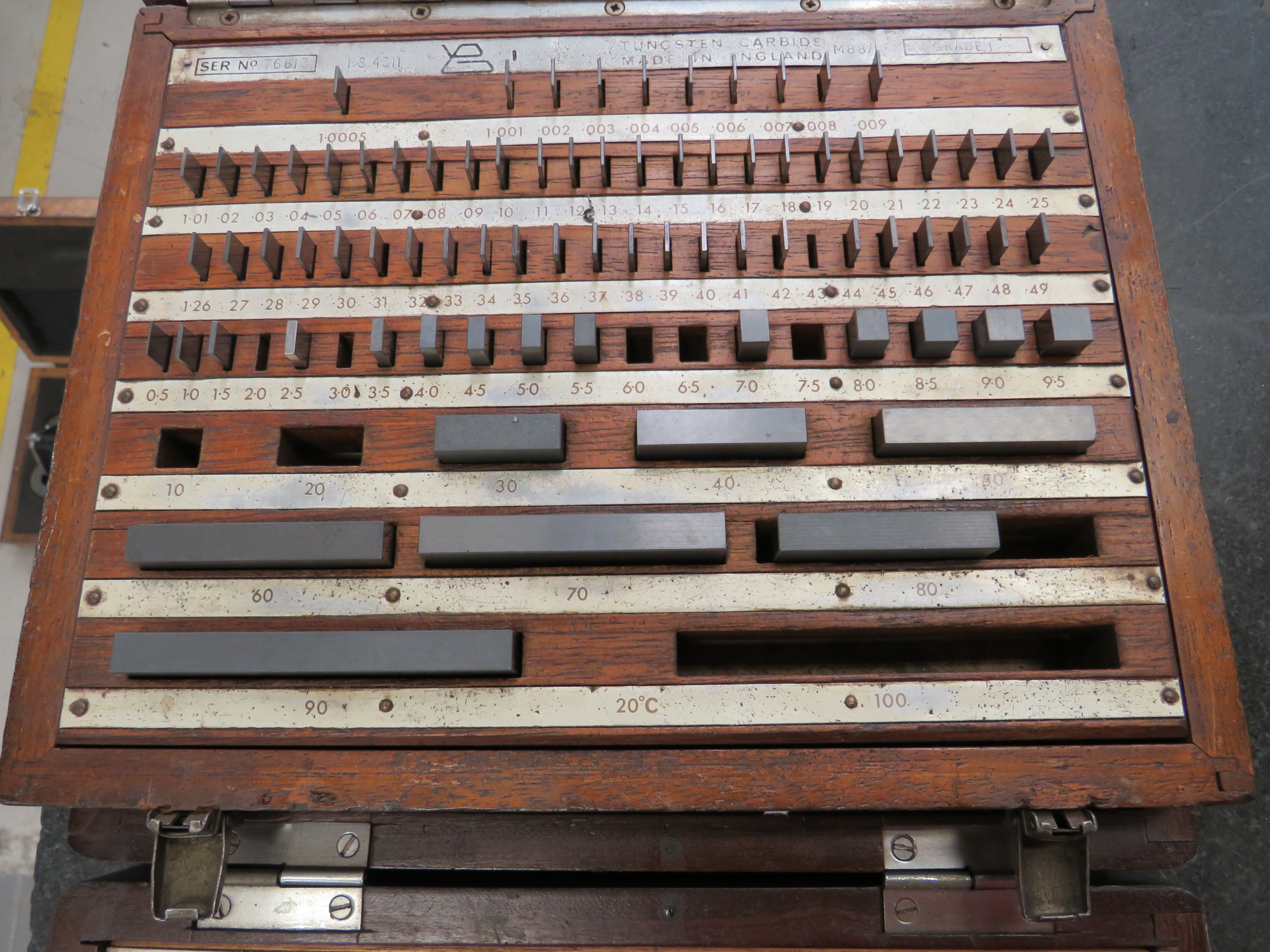 (2) Boxes of Slip Gauges