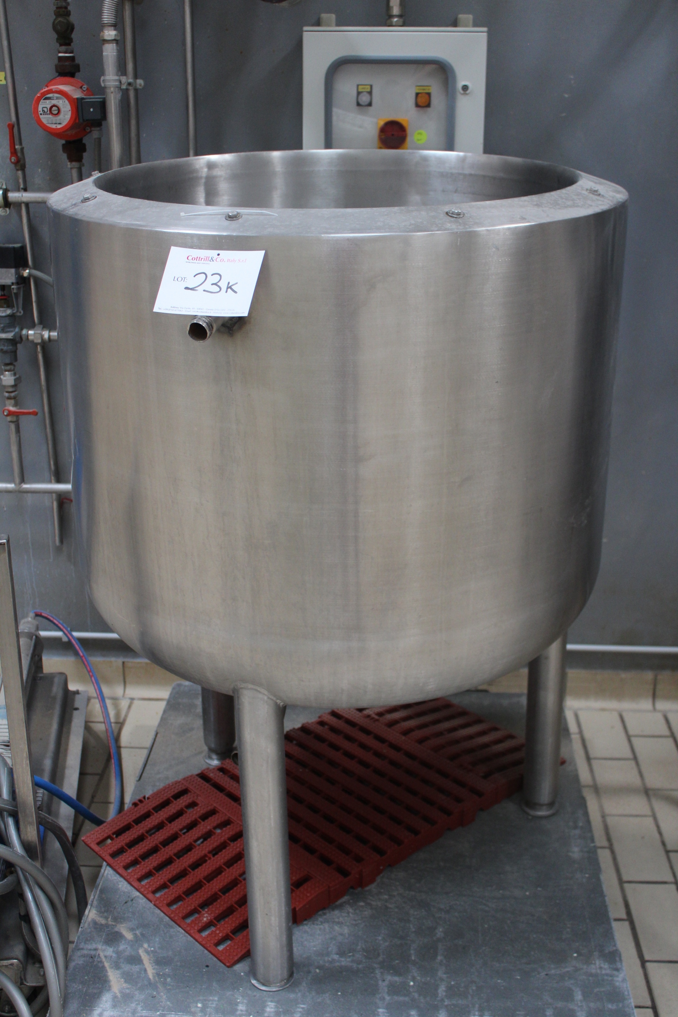 Jacketed Stainless Steel Tank