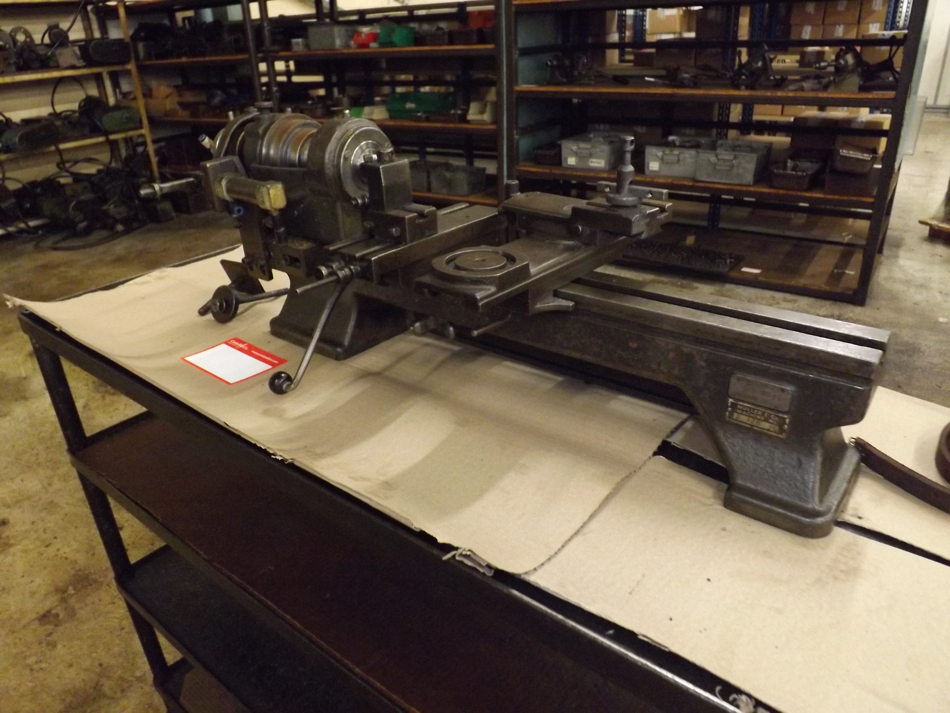 Schaublin 70 Swiss Made Precision Lathe with compound slide and lever ...