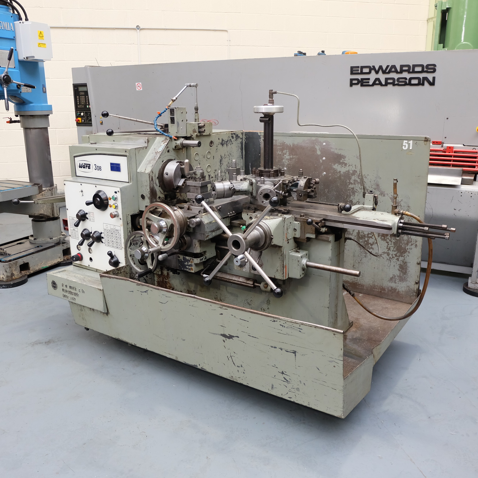 Ward 3DB Capstan Lathe