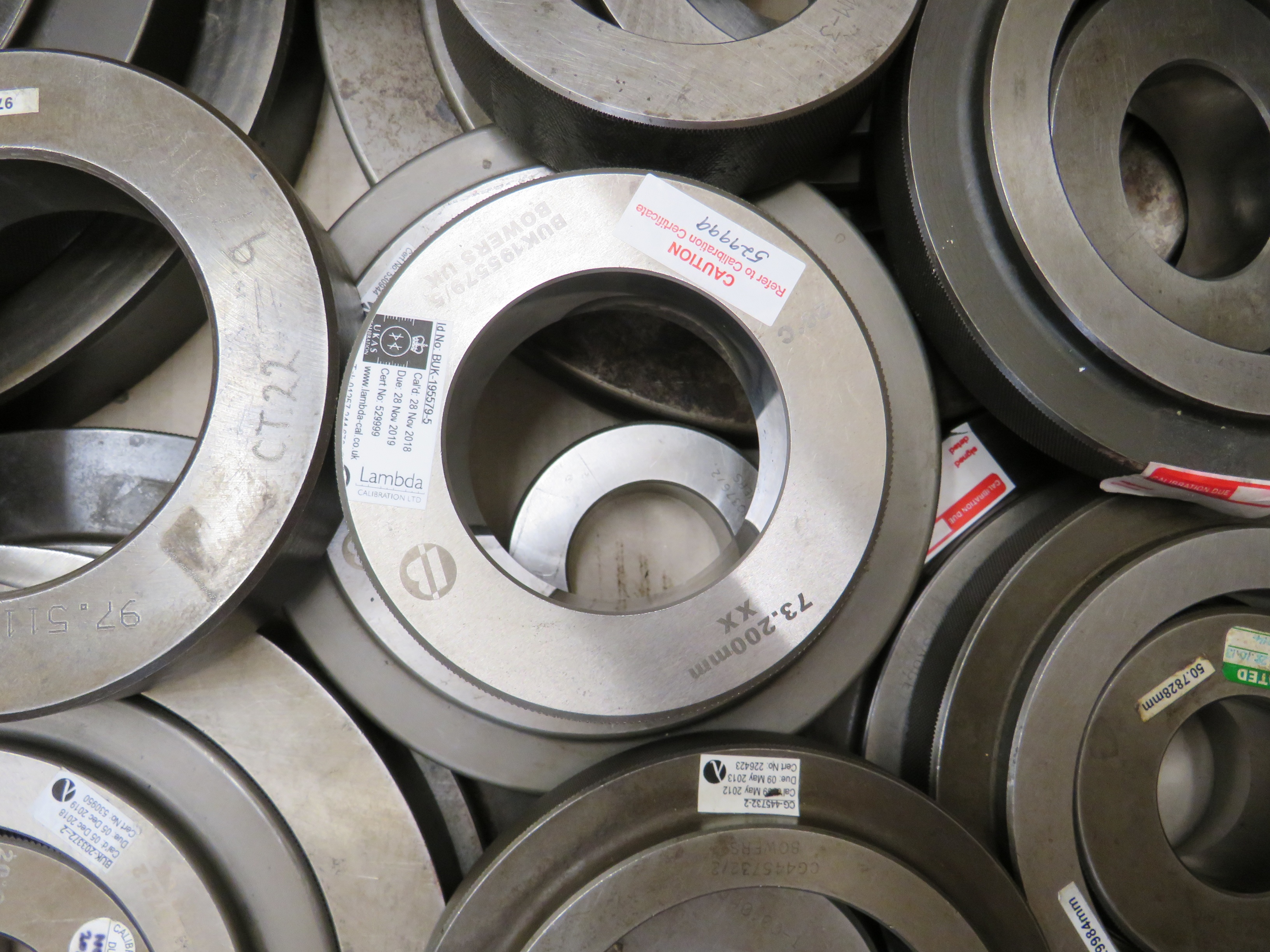 Qty of Bore Setting Rings