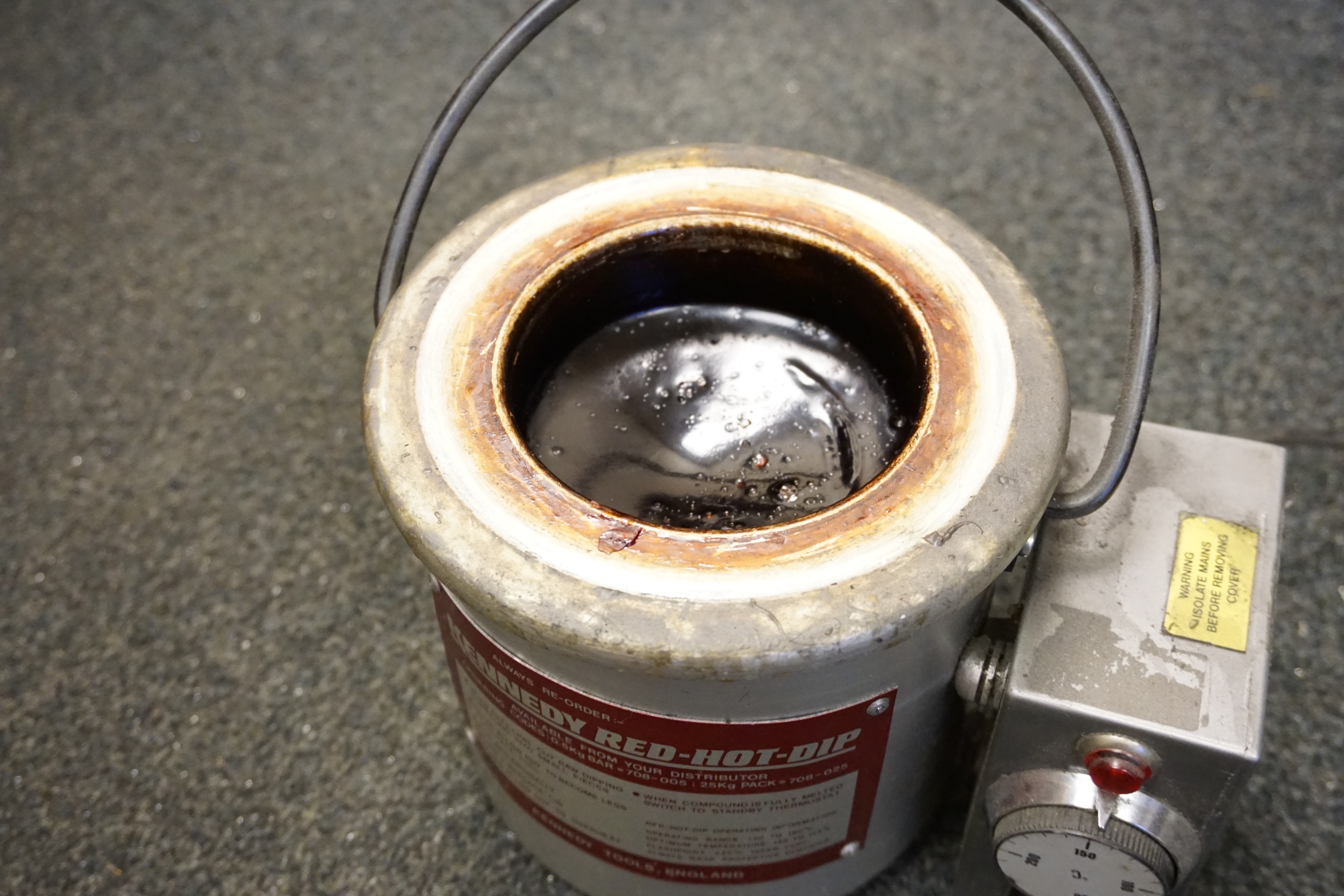 Kennedy DP50.7 Red Hot Dip Melting Pot