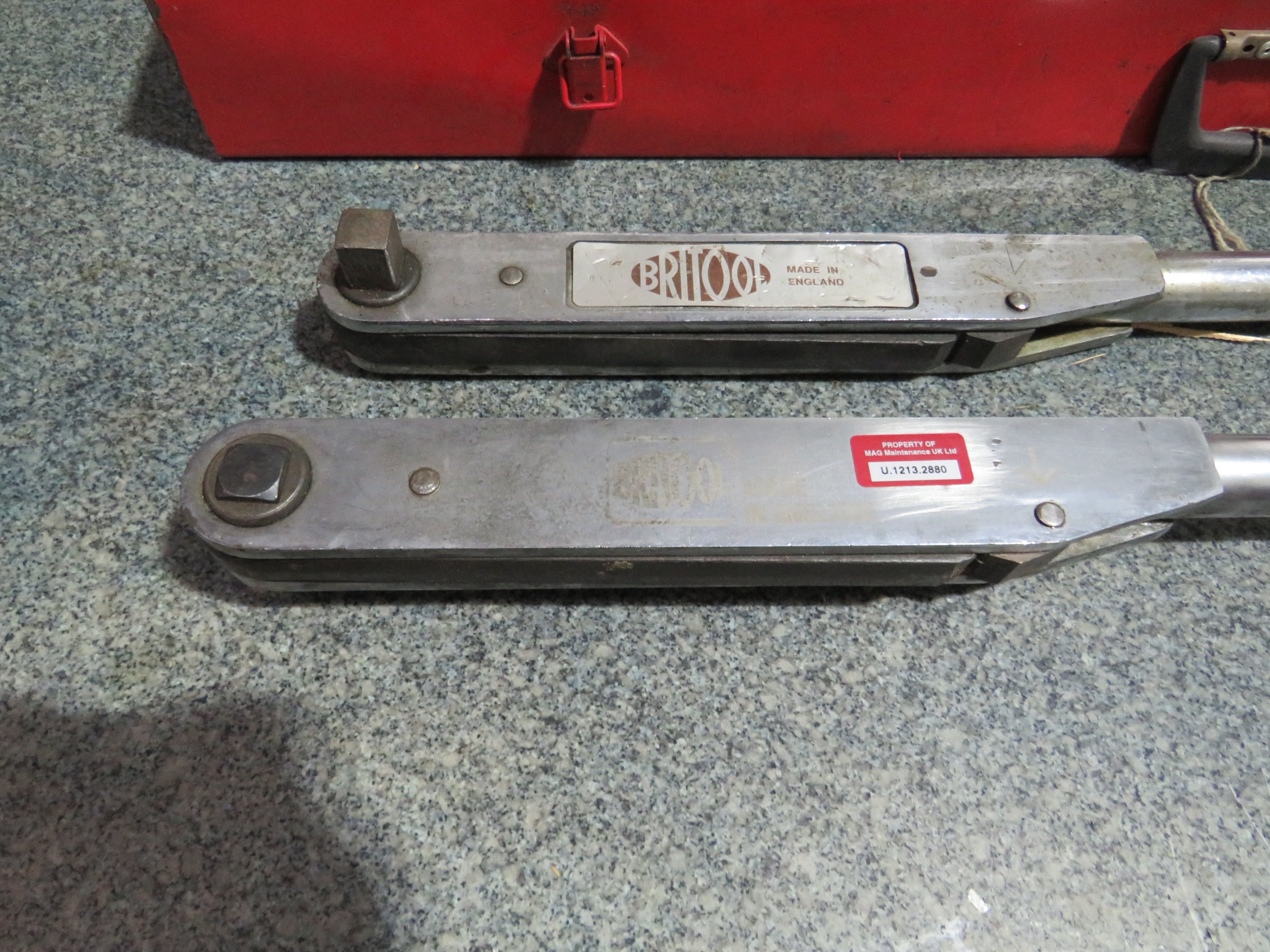 (3) Brit Tool Large Torque Wrenches