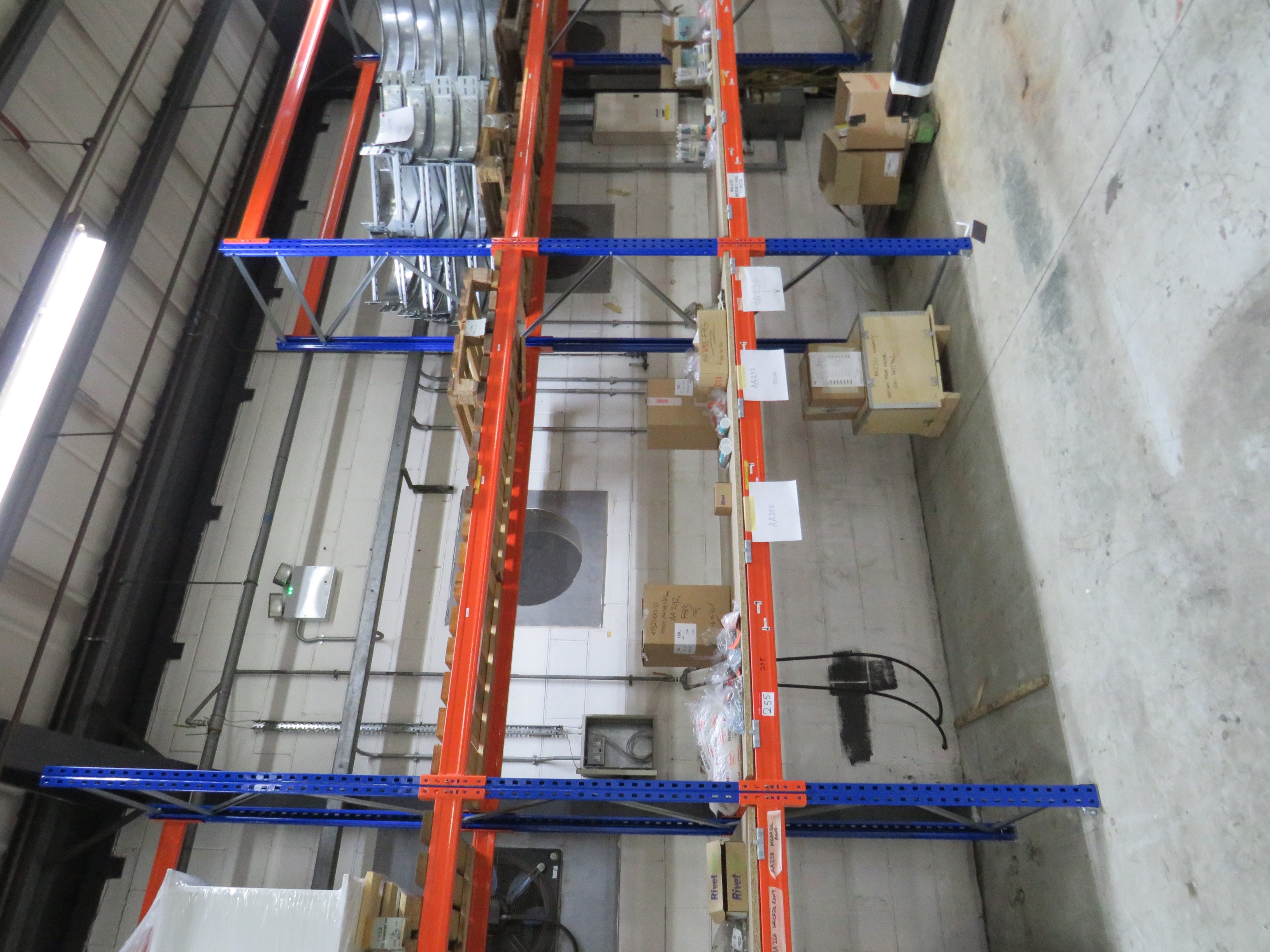 (24) Bays Racking, each Bay 2.8m Length x 900mm Width x 4m High