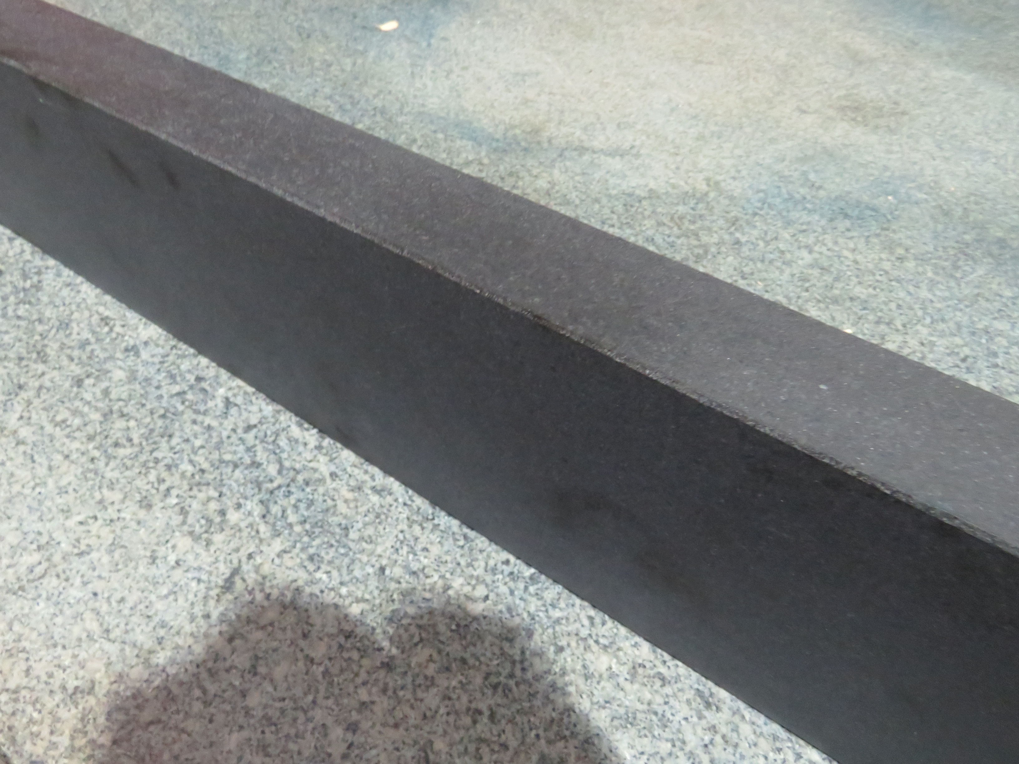 4ft Granite Straight Edge & 4ft Granite Surface Block
