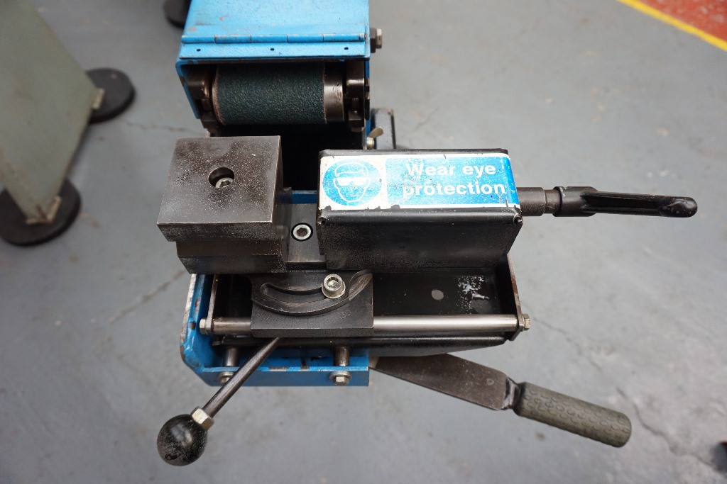 ALMI 4" Horizontal Linisher and Tube Notcher