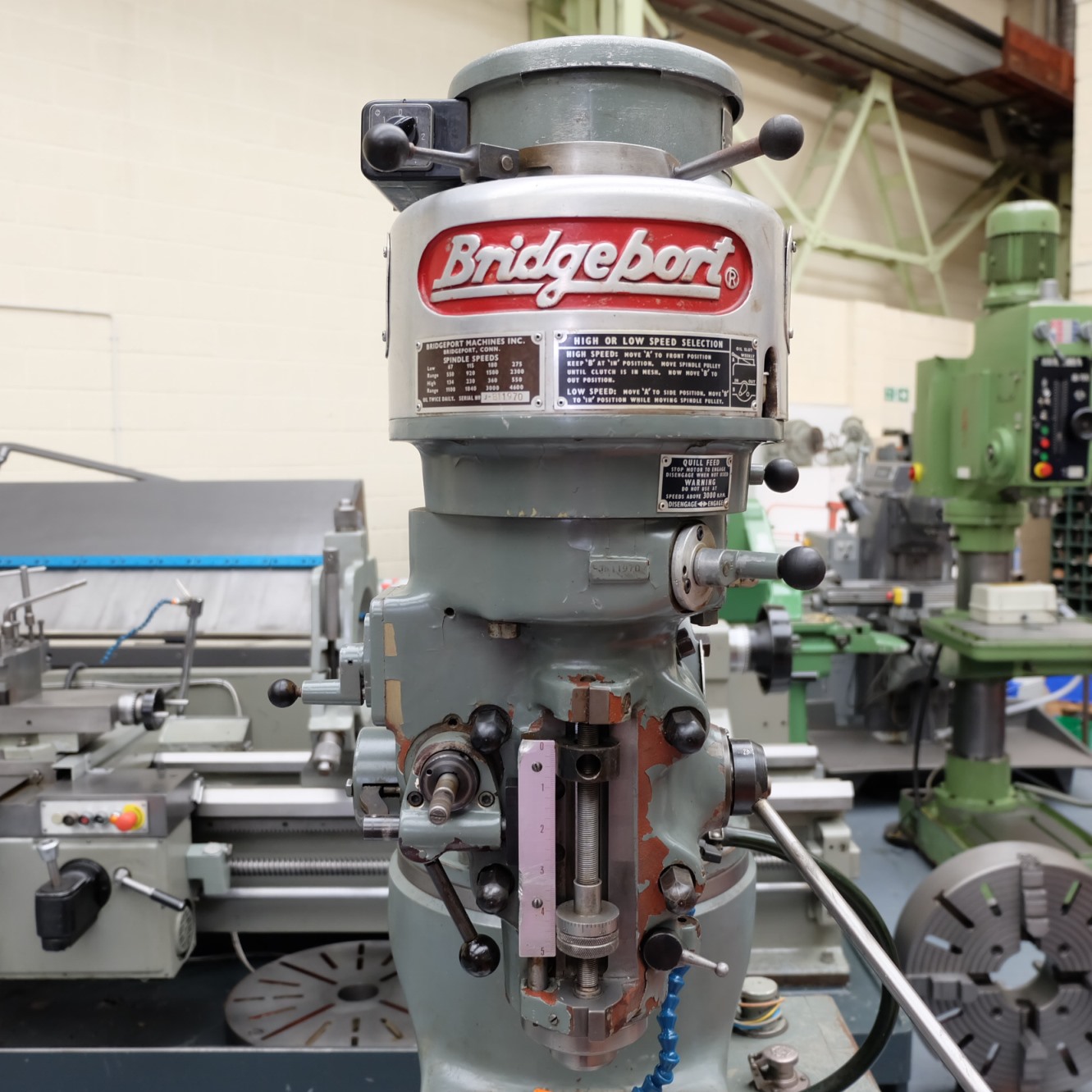 Bridgeport J Type Turret Milling Machine