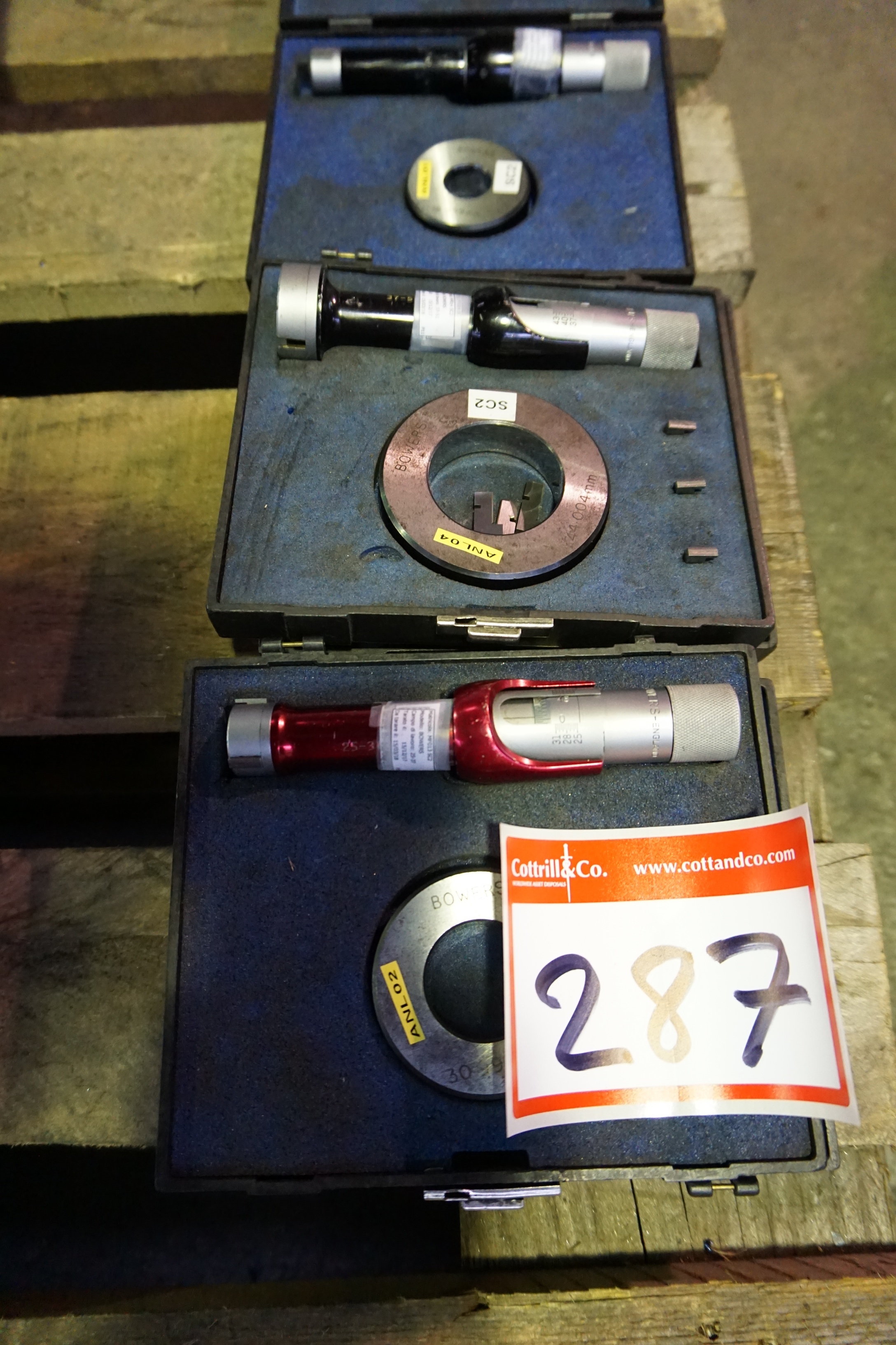 Bowers Bore Gauges with Setting Rings