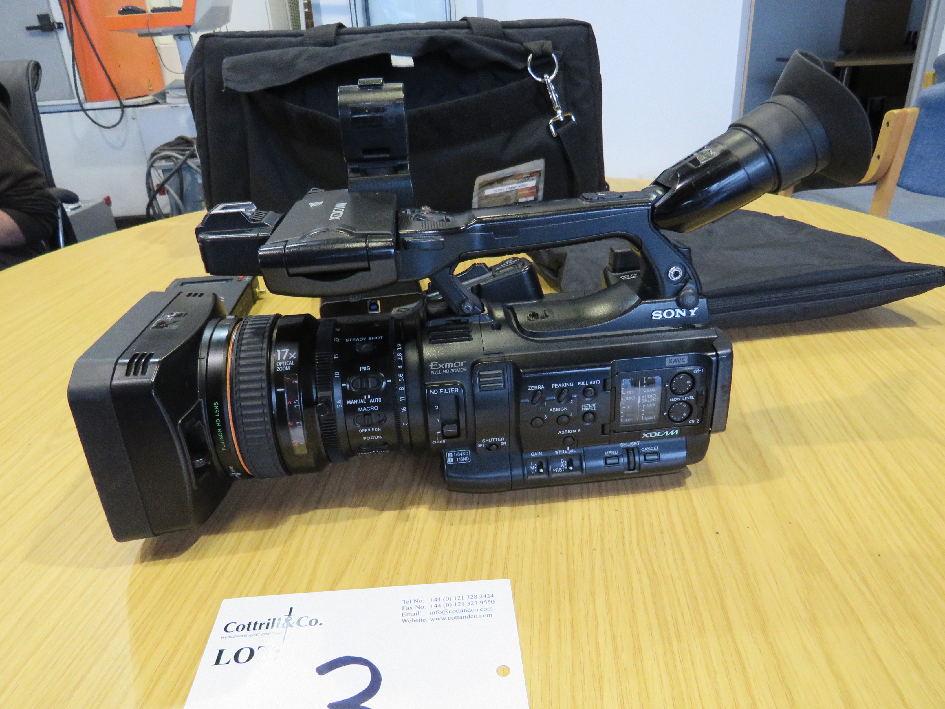 Sony PXWX200//U Compact Solid State Memory Camcorder