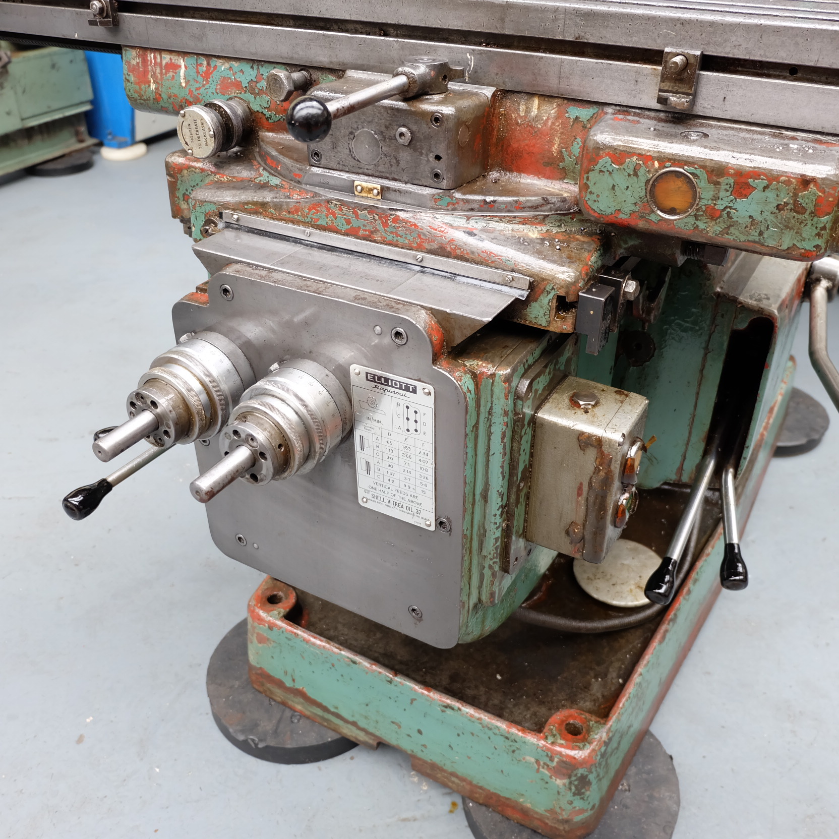 Elliott No.2 Rapidmill Universal Milling Machine