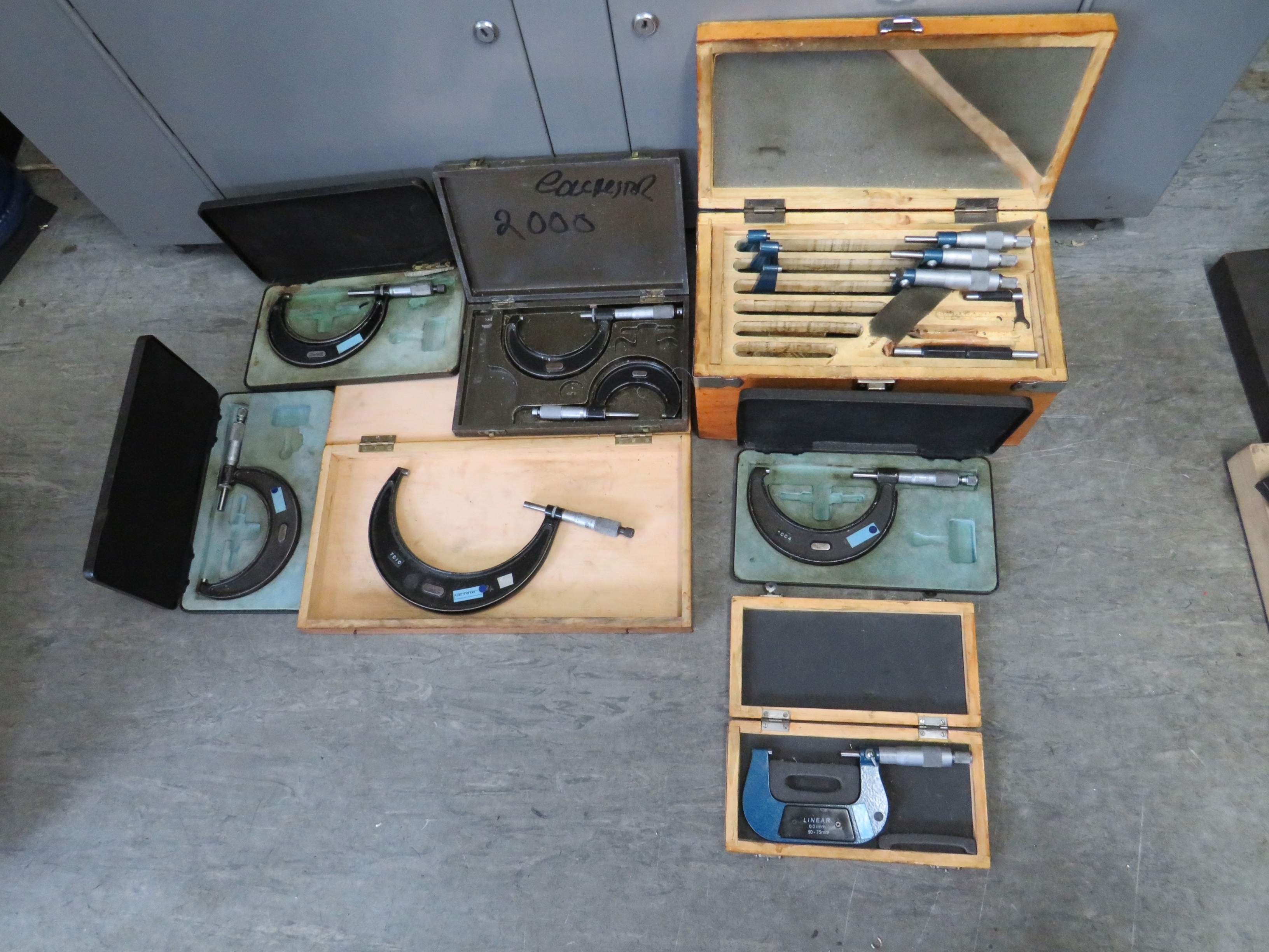 Qty of Outside Micrometers