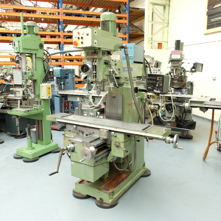 TOS Type FNK 25A Turret Head Milling Machine