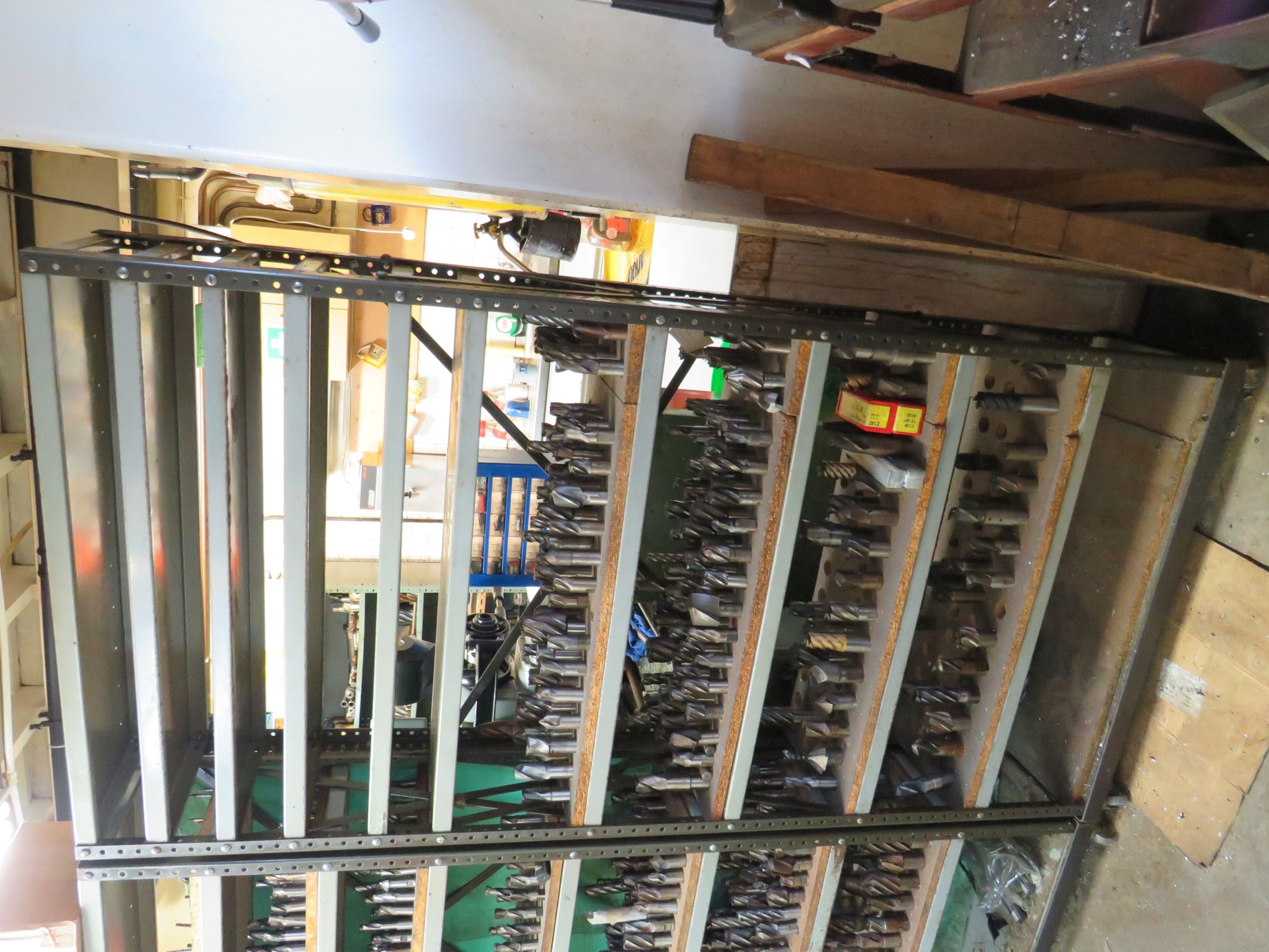 Rack with Large Qty of Cutters