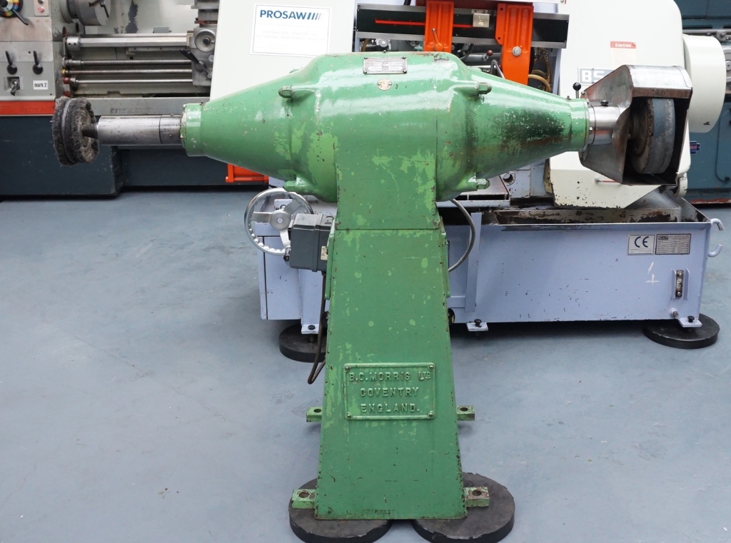 MORRISFLEX Double Ended Heavy Duty Pedestal Polishing Machine Type 403
