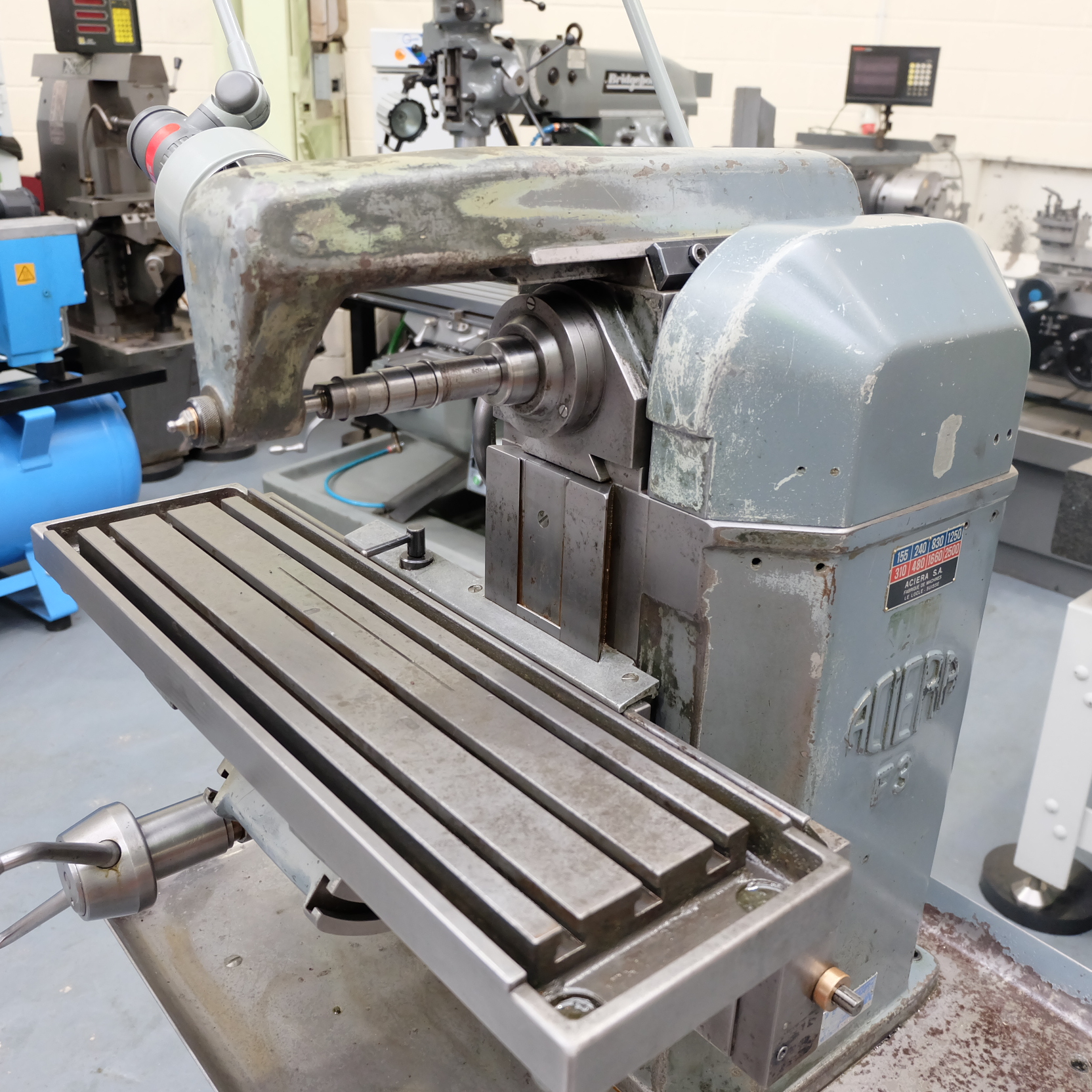 ACIERA F3 Horizontal Milling Machine