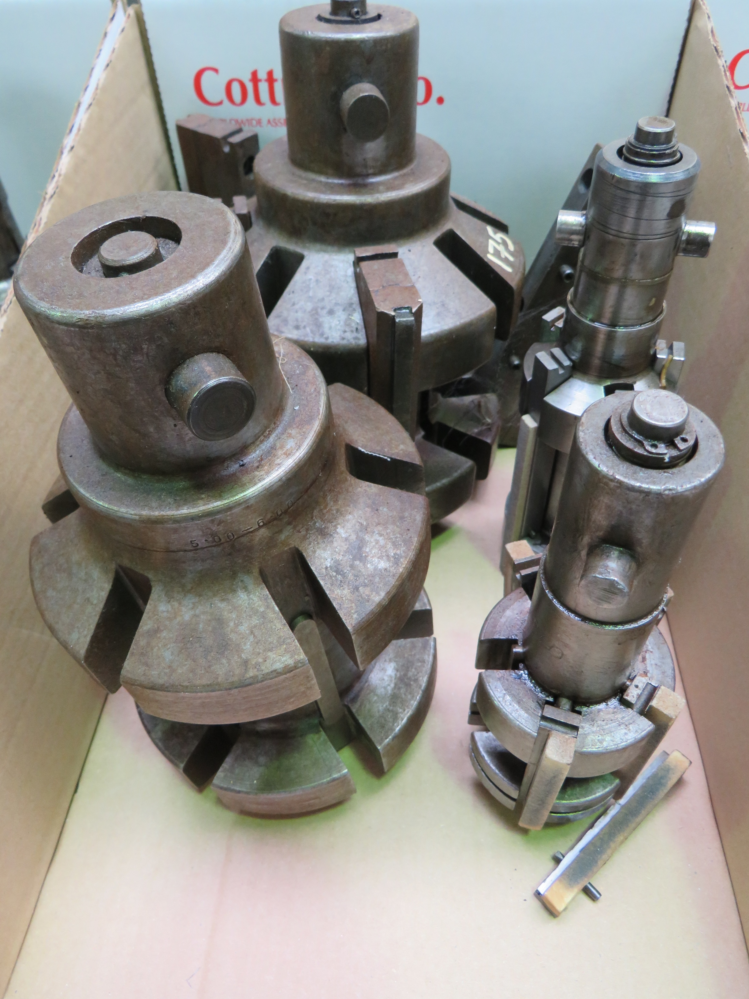 (2) Boxes of Honing Tools