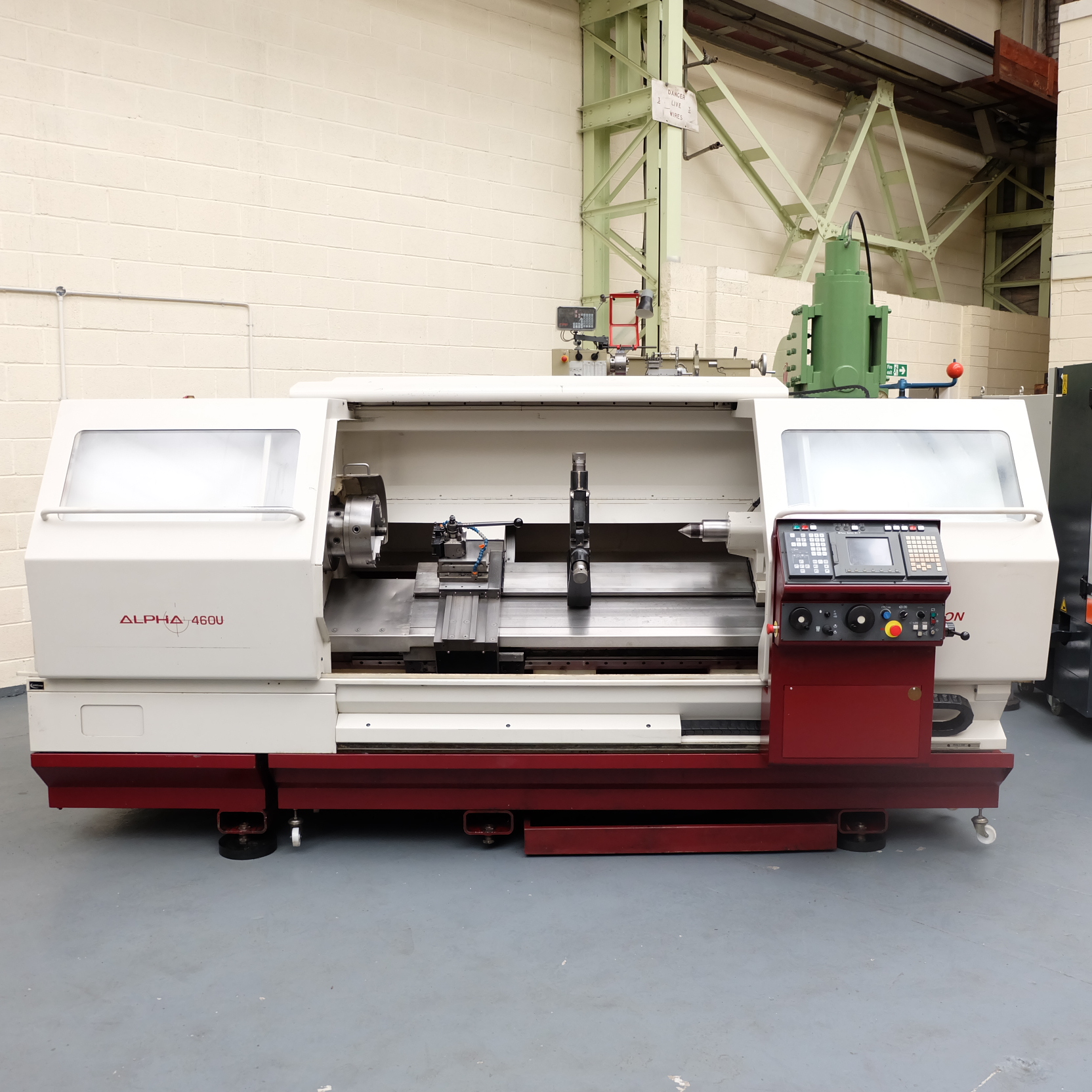 Harrison Alpha 460U CNC Slant Bed Turning Lathe