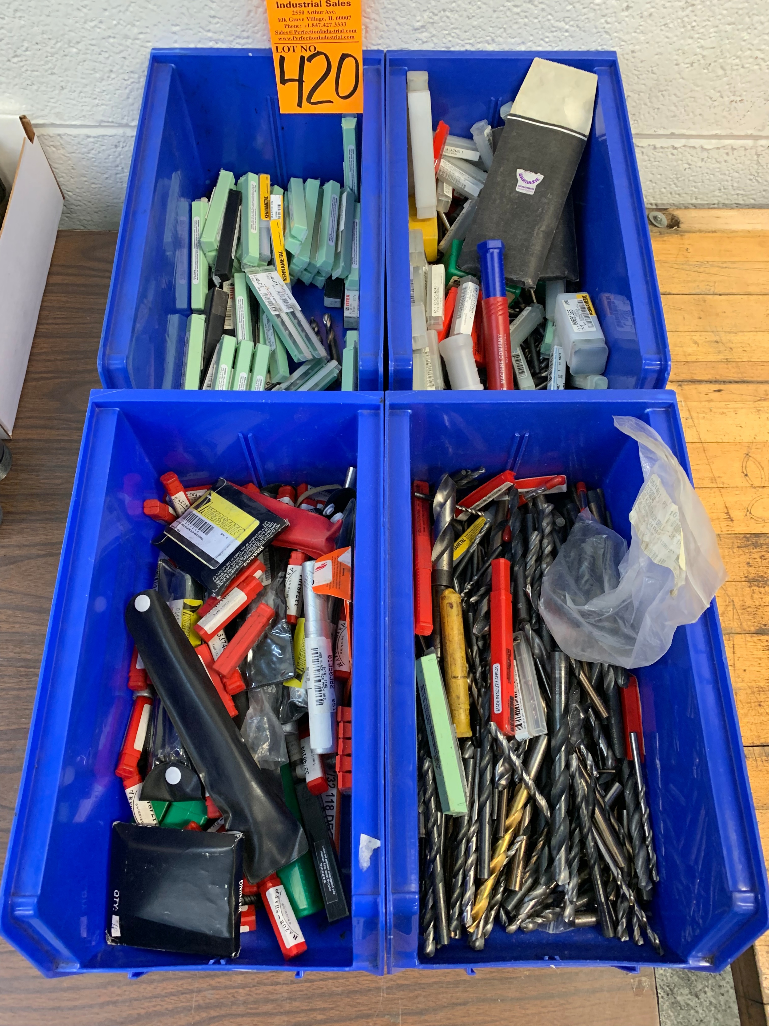 Lot of Assorted Twist Drills