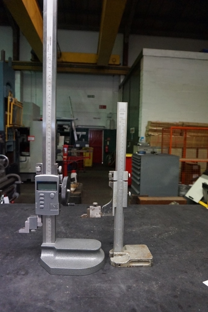 Digital Height Gauge 500mm/20" and Height Gauge 300mm /12"