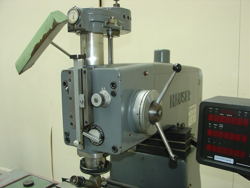 Hauser Type OP3 Vertical Jig Borer