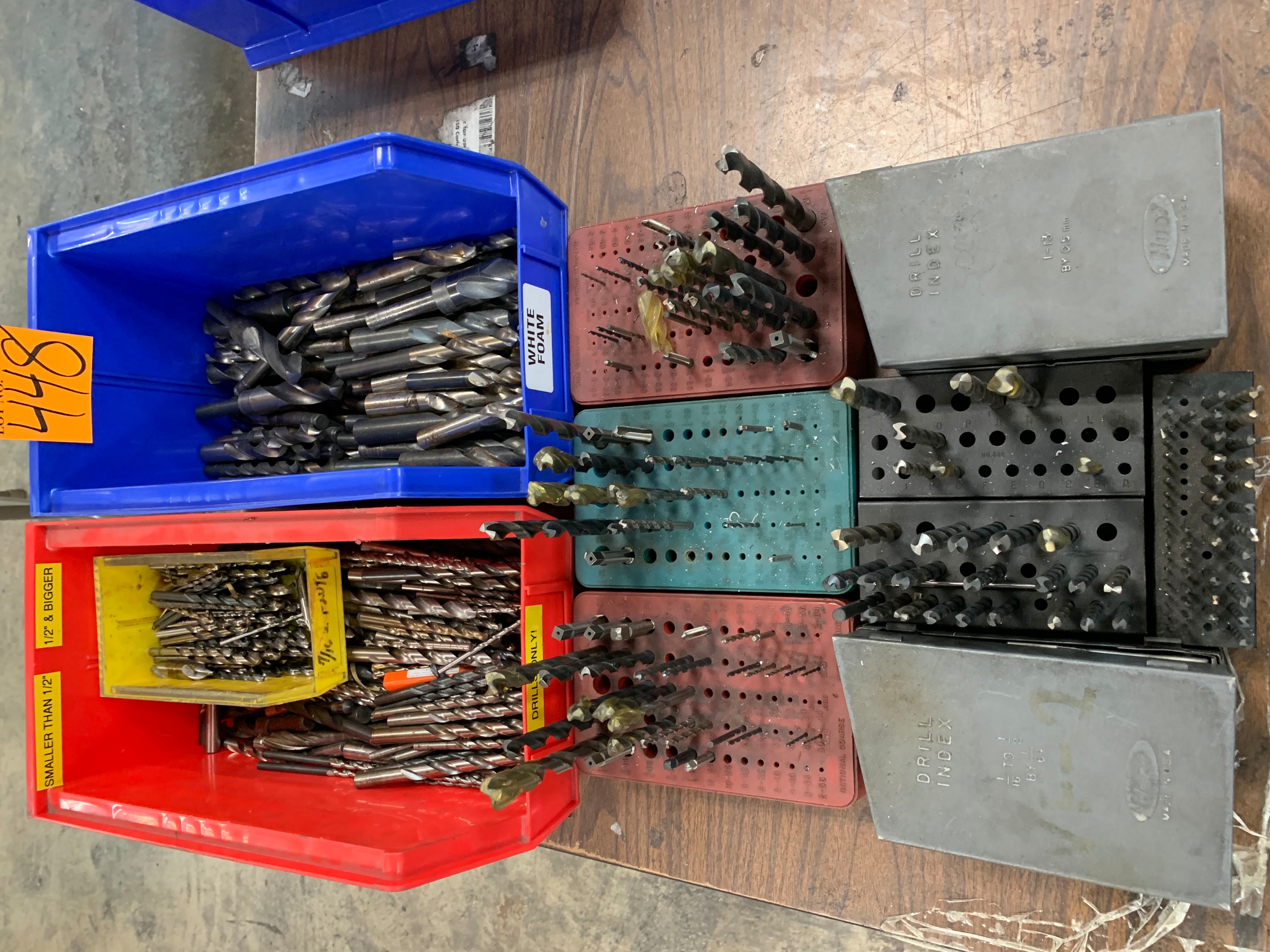 Lot of Assorted Twist Drills