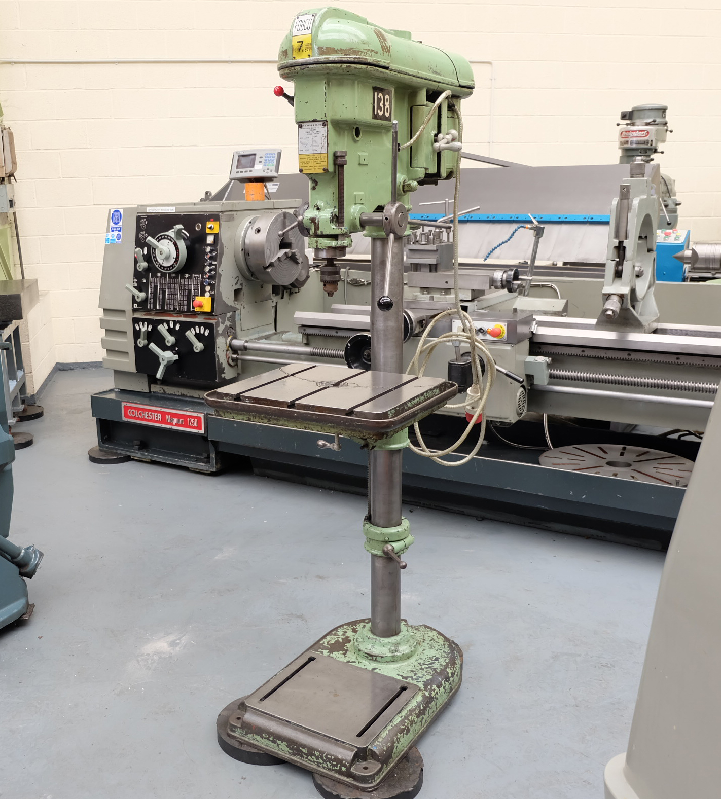 Fobco 7/Eight Single Spindle Drill