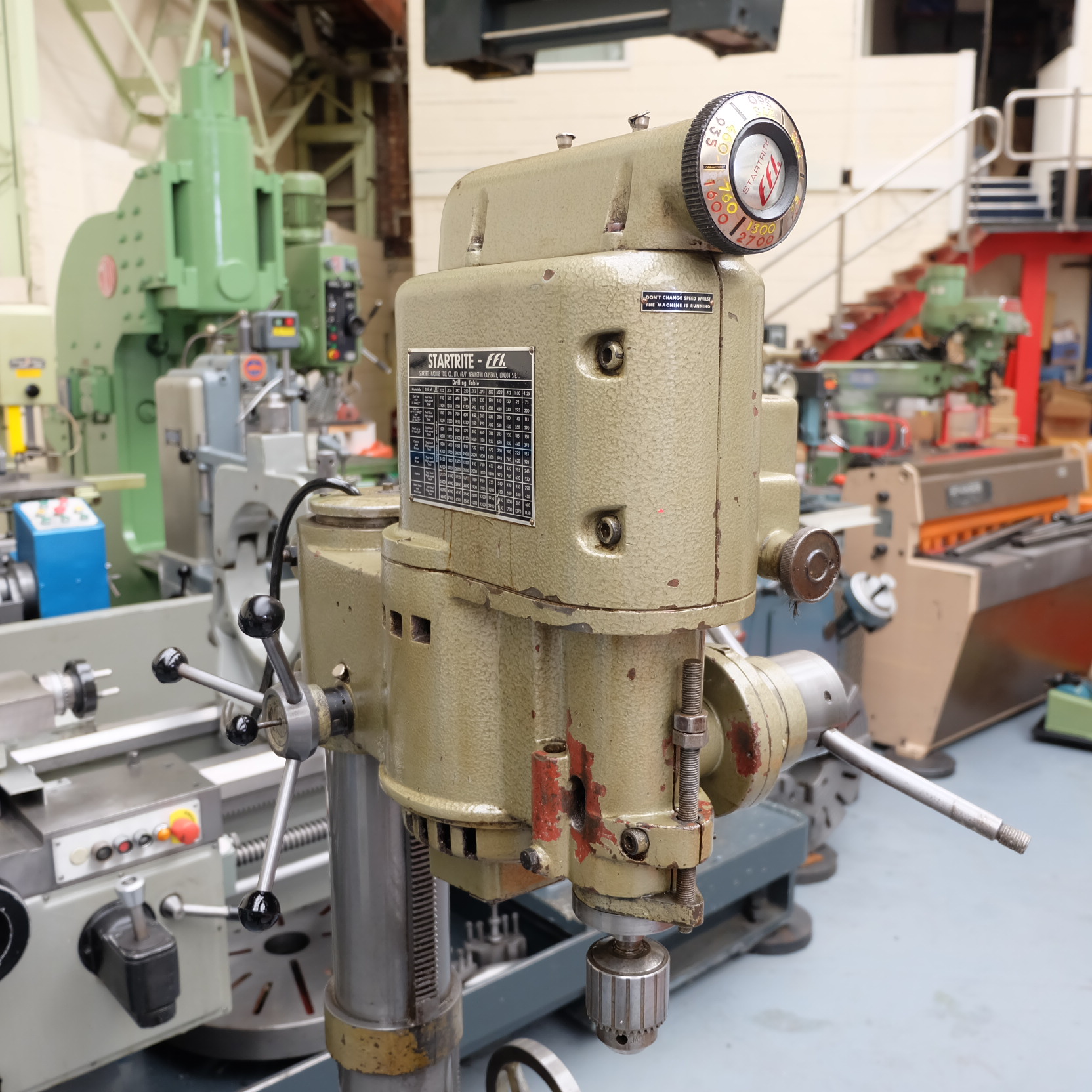 Startrite EFI Geared Head Pillar Drill