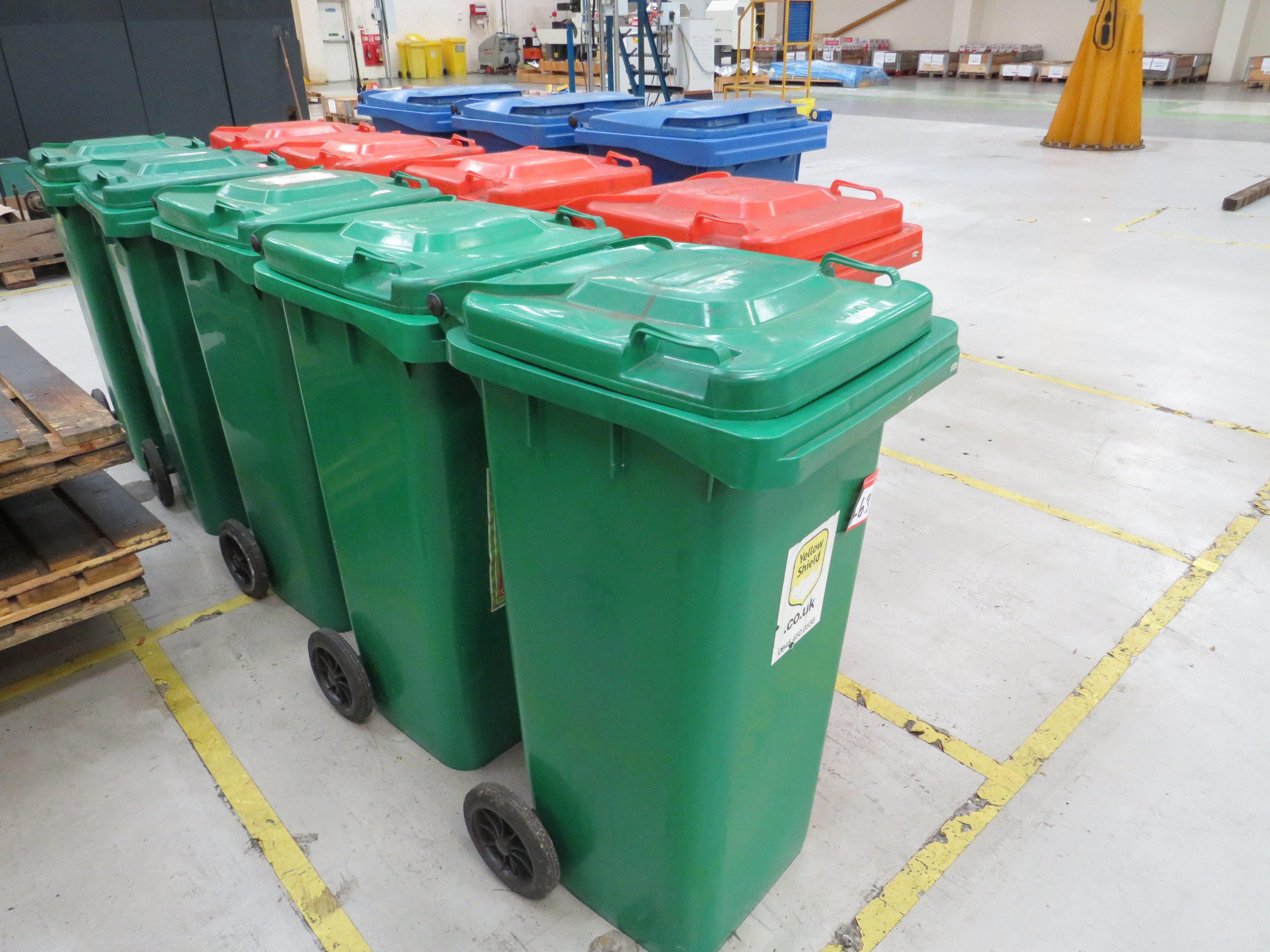 Large Qty of Wheelie Bins