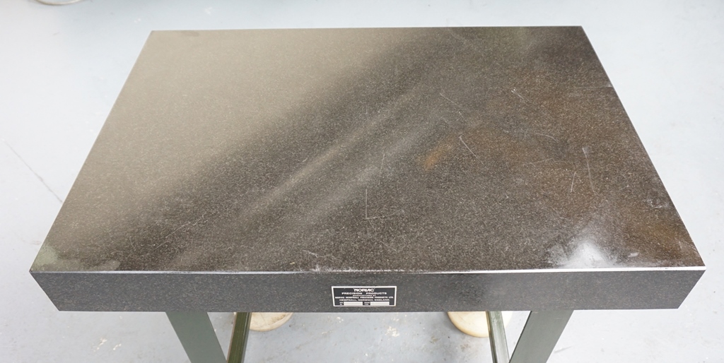 Norvic Granite Surface Table on Steel Stand