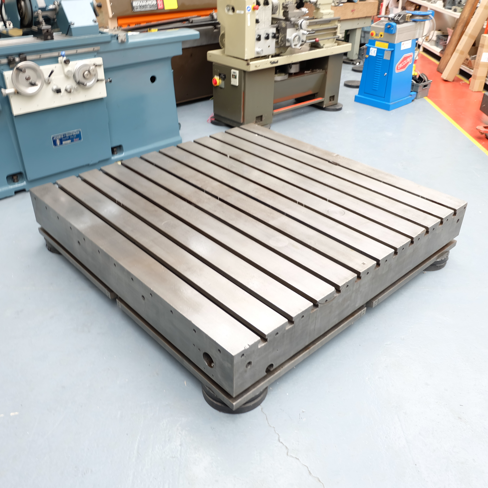 Tee Slotted Bed Plate