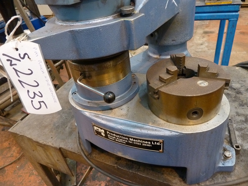 Production Machines Punch & Die Grinder