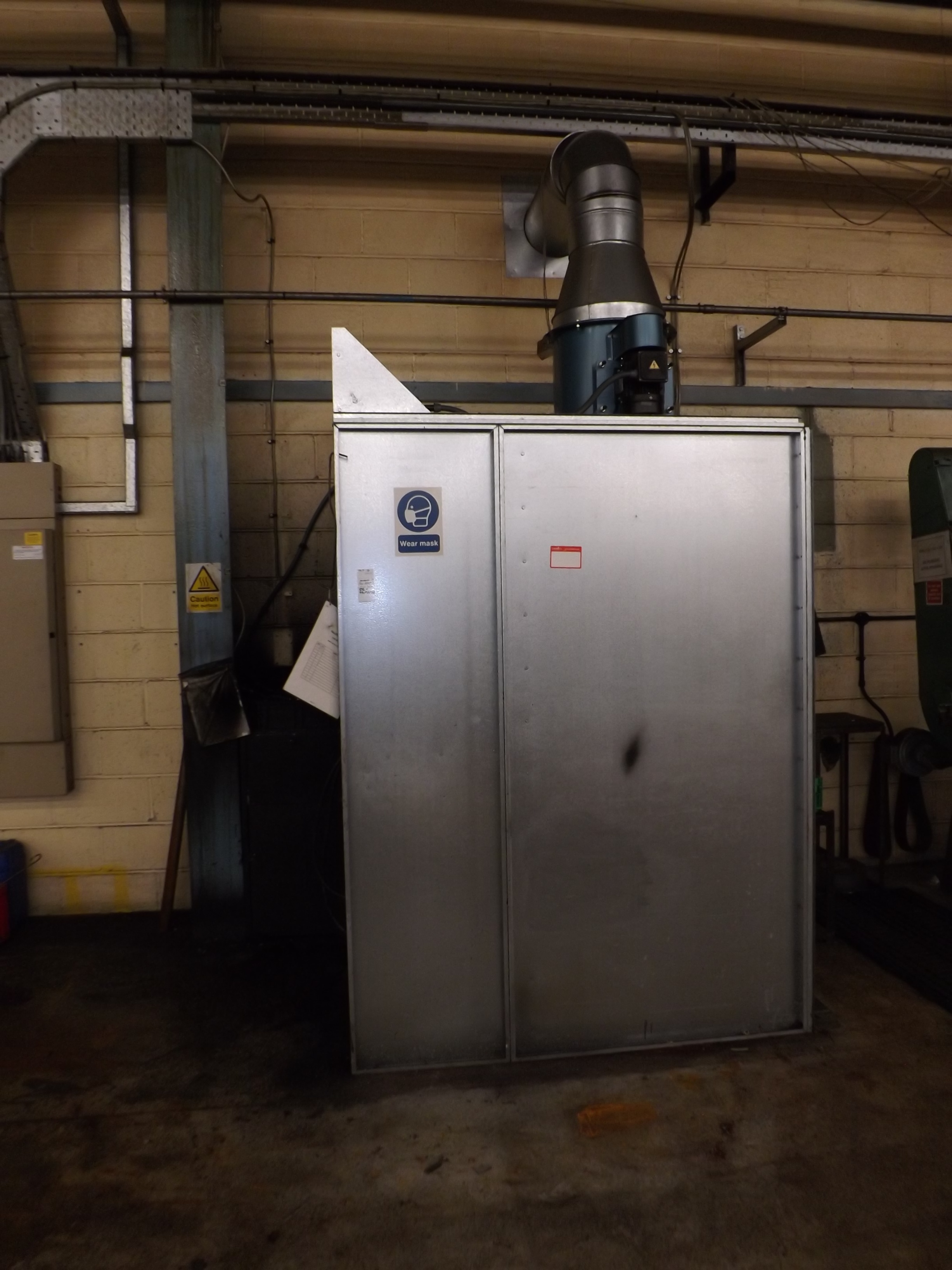 RDM Manchester Paint extraction booth