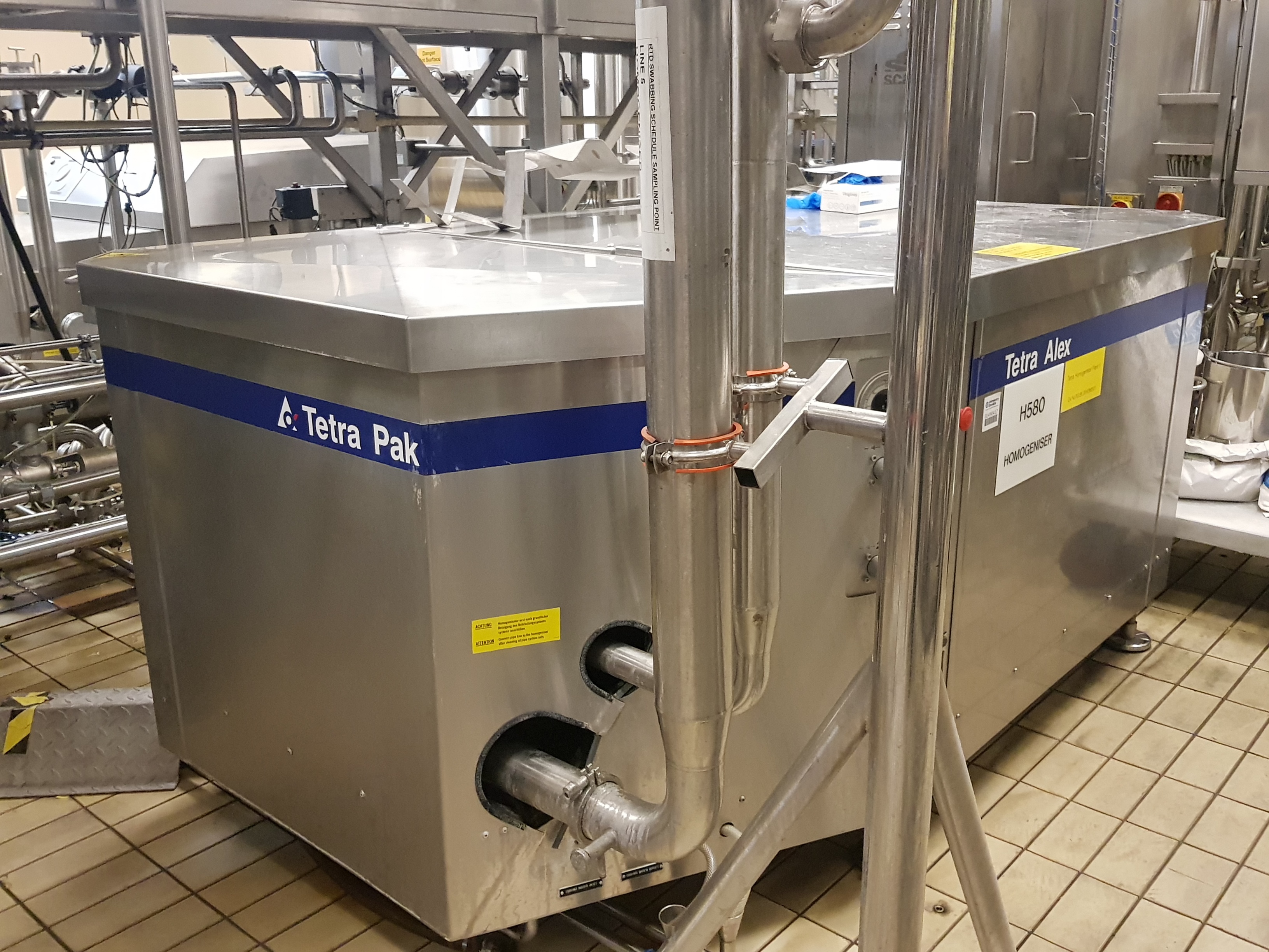 Tetra Pak Alex 25 Homogeniser line 5