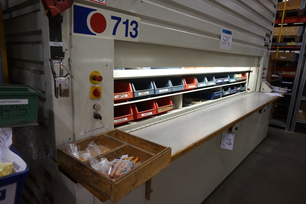 Constructor Vertical Parts Storage Carousel