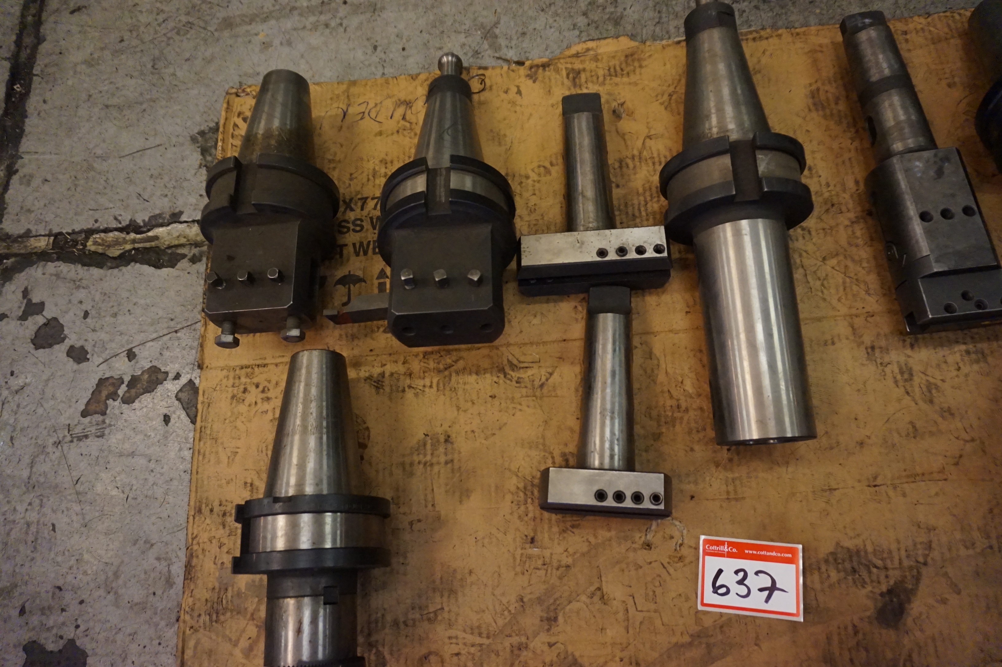 Qty of Morse Taper Tooling & ISO 60 Tooling