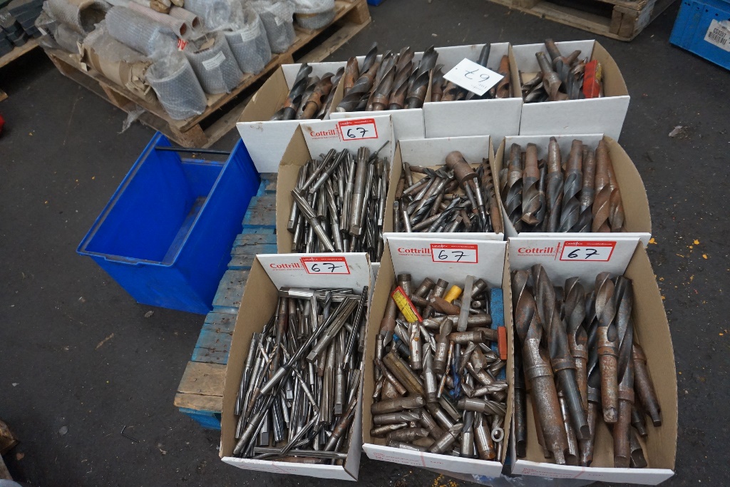 Large Qty Morse Taper Drills Reamers & Cutters