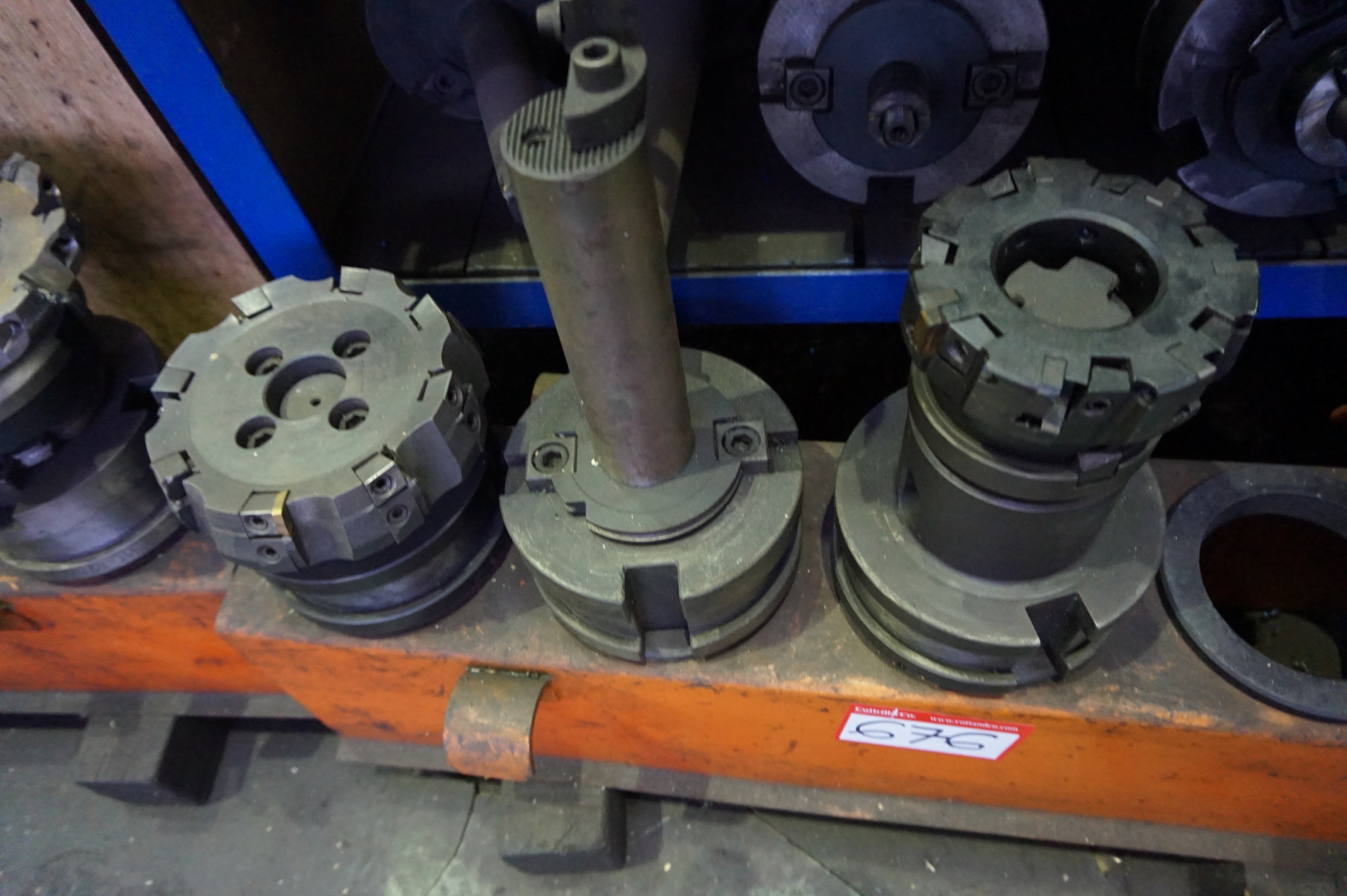 Tool Rack with ISO 60 Tooling